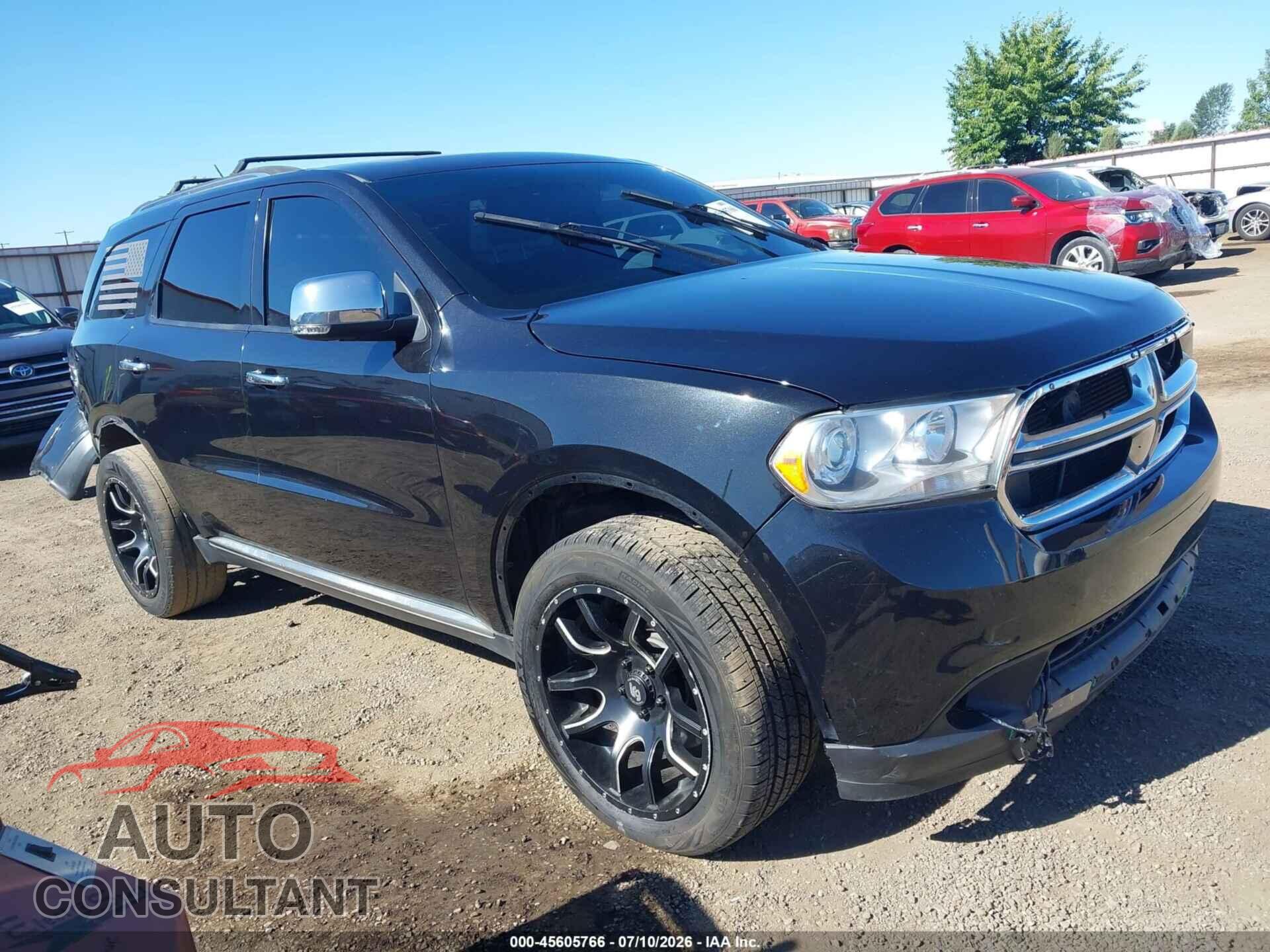 DODGE DURANGO 2011 - 1D4SE5GT9BC628103