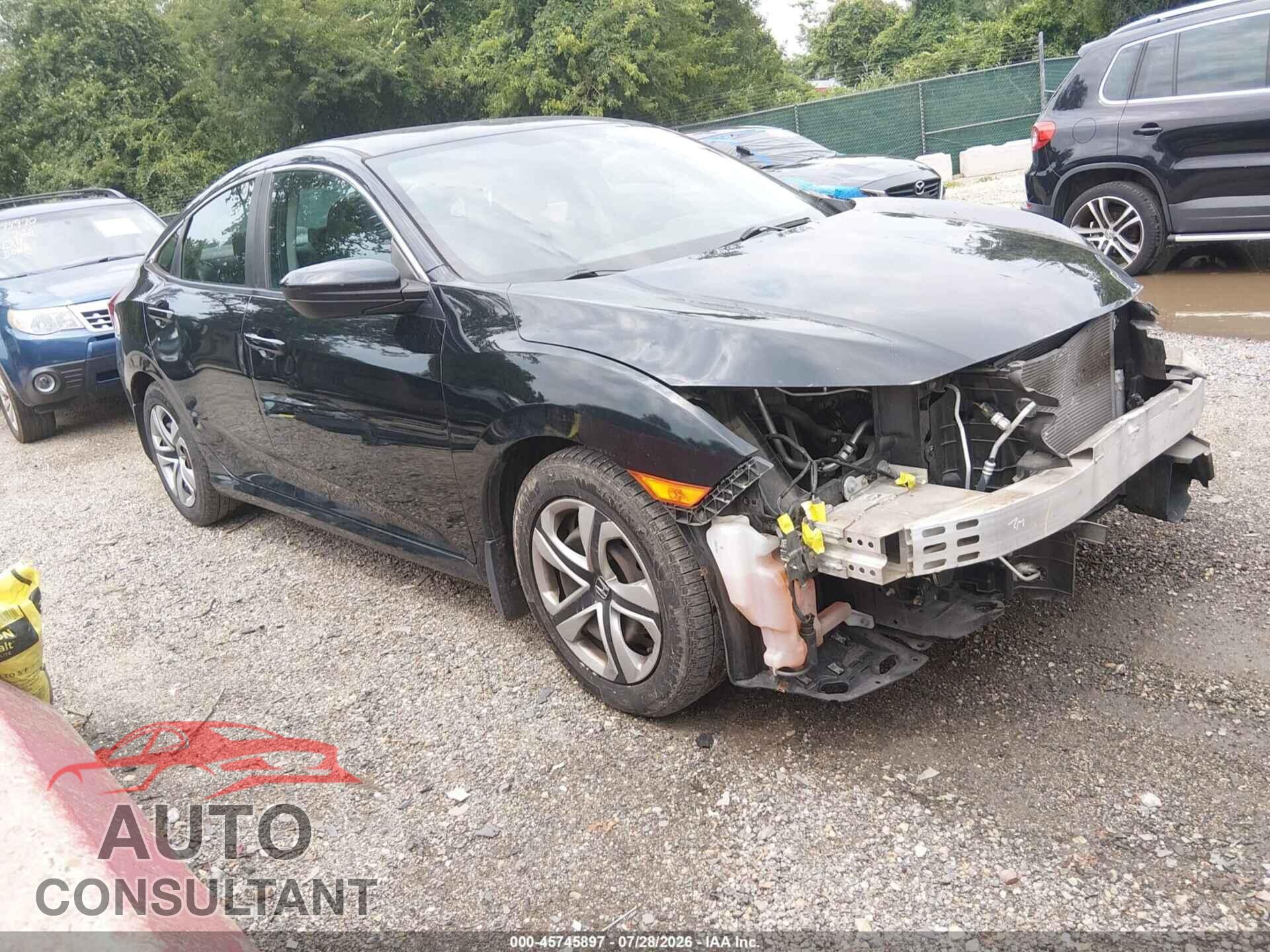 HONDA CIVIC 2016 - 2HGFC2F52GH537587
