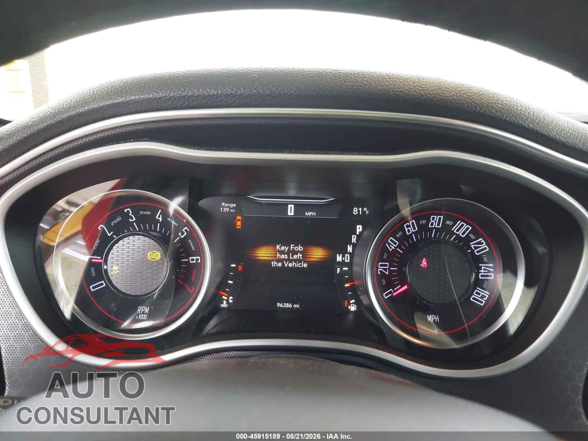 DODGE CHALLENGER 2017 - 2C3CDZGG1HH574434