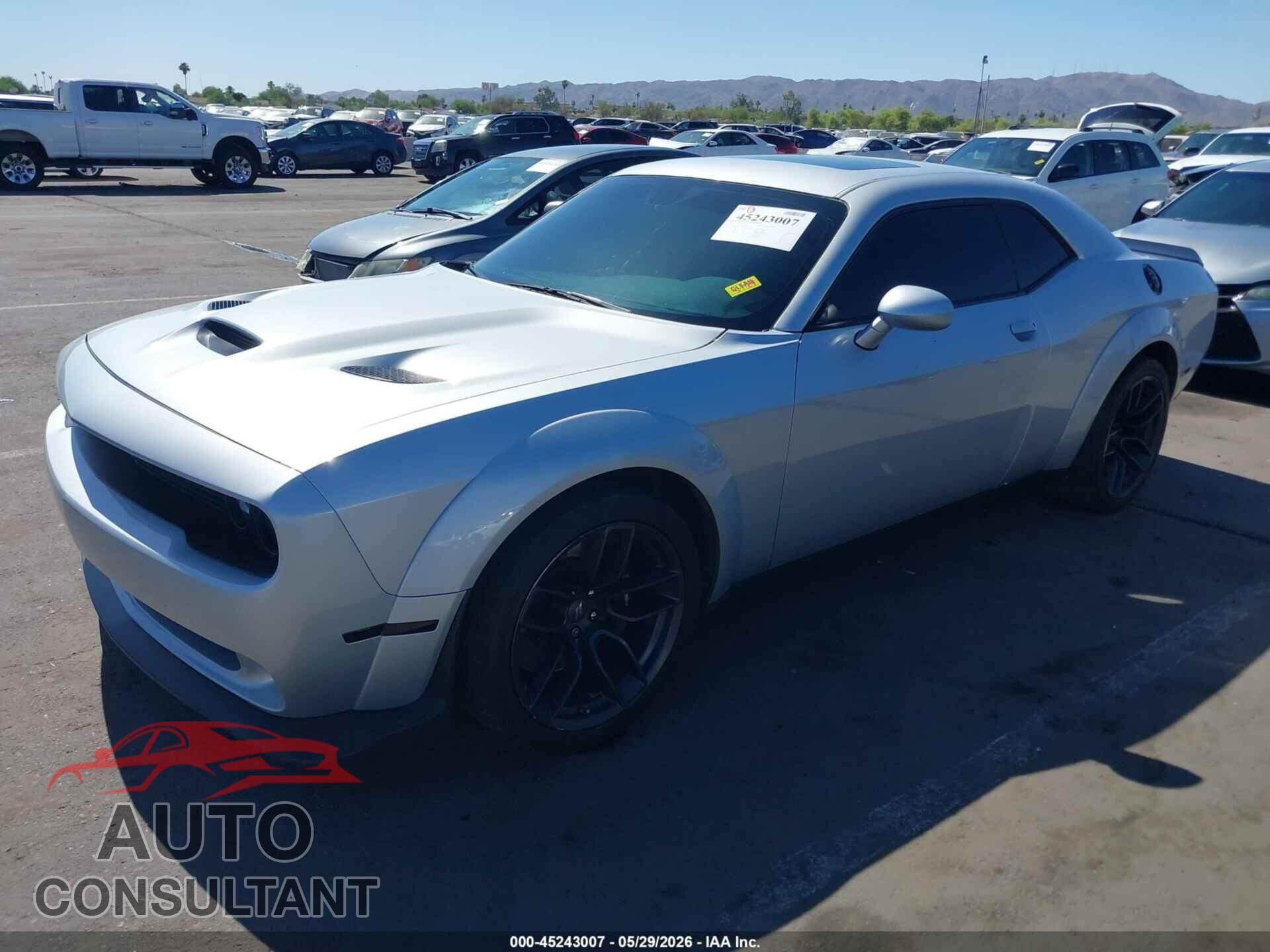 DODGE CHALLENGER 2019 - 2C3CDZFJ2KH707089
