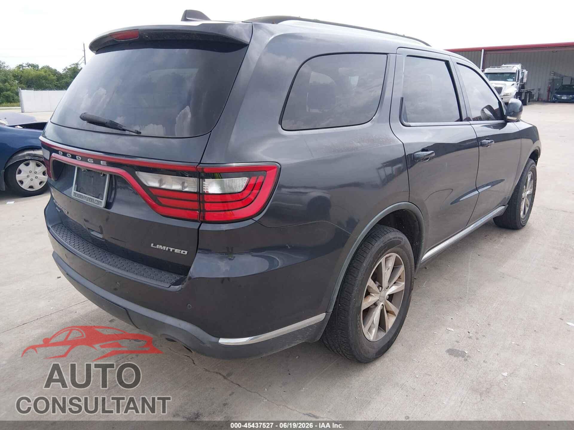 DODGE DURANGO 2015 - 1C4RDJDG2FC101444