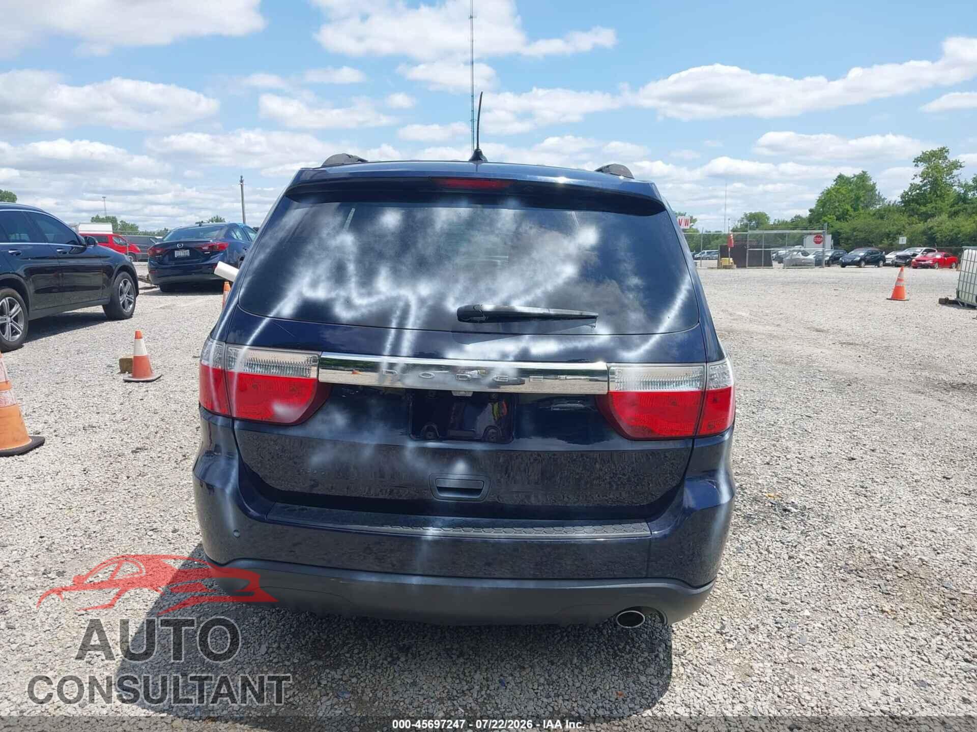 DODGE DURANGO 2013 - 1C4RDJDGXDC616558