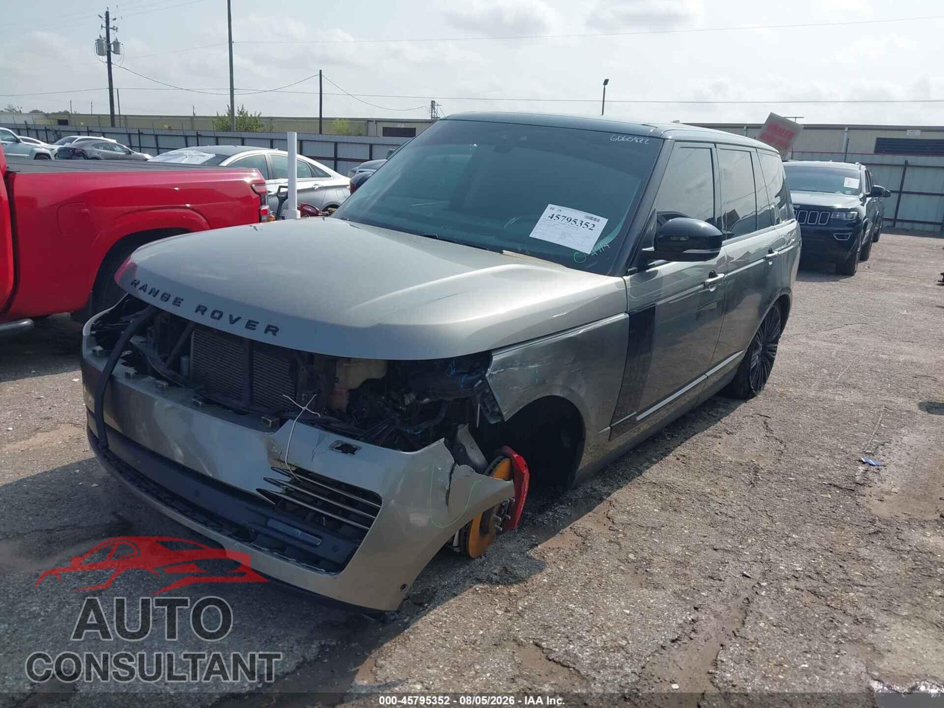 LAND ROVER RANGE ROVER 2018 - SALGS2RE4JA387417