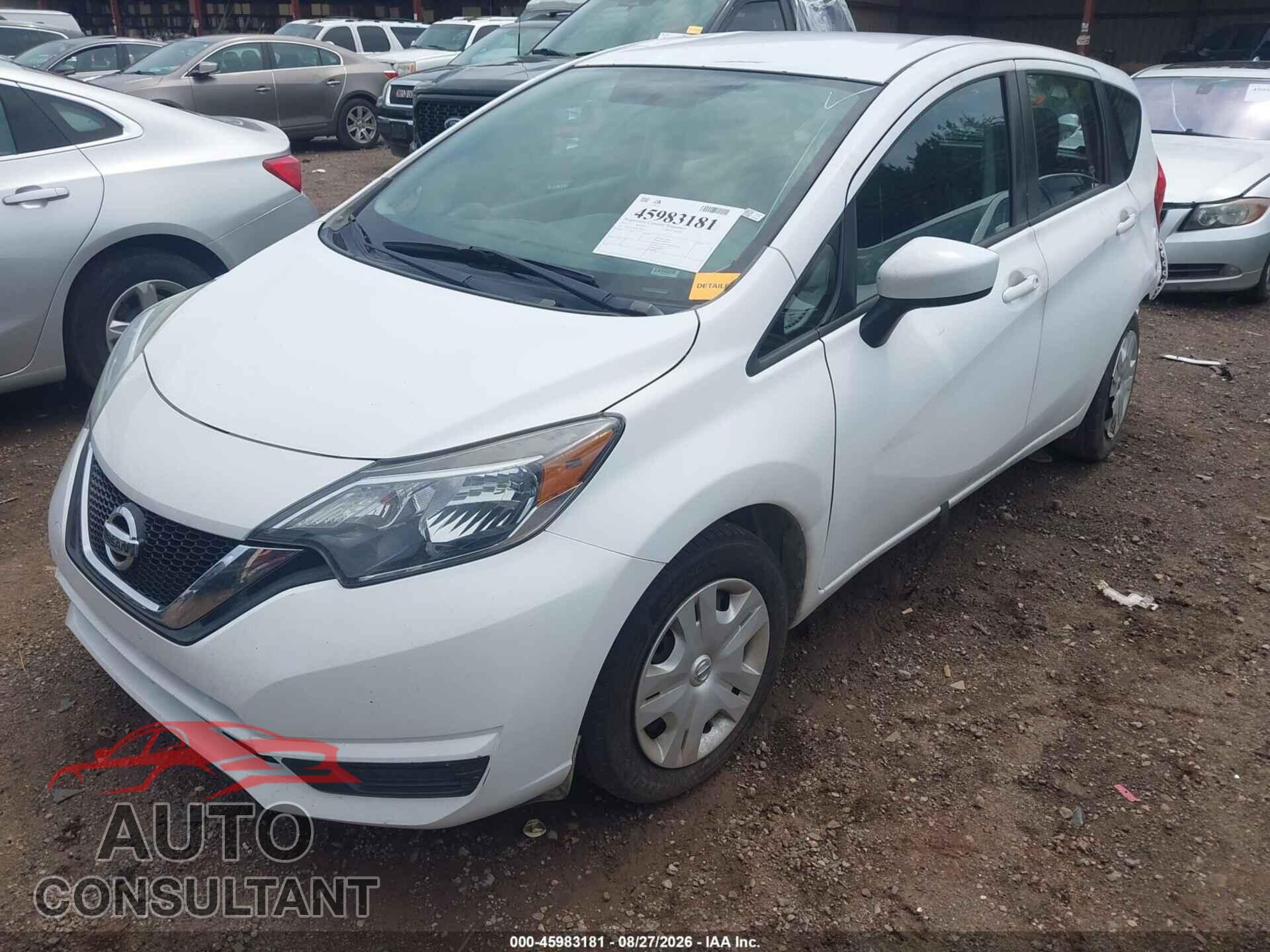 NISSAN VERSA NOTE 2017 - 3N1CE2CP2HL358155