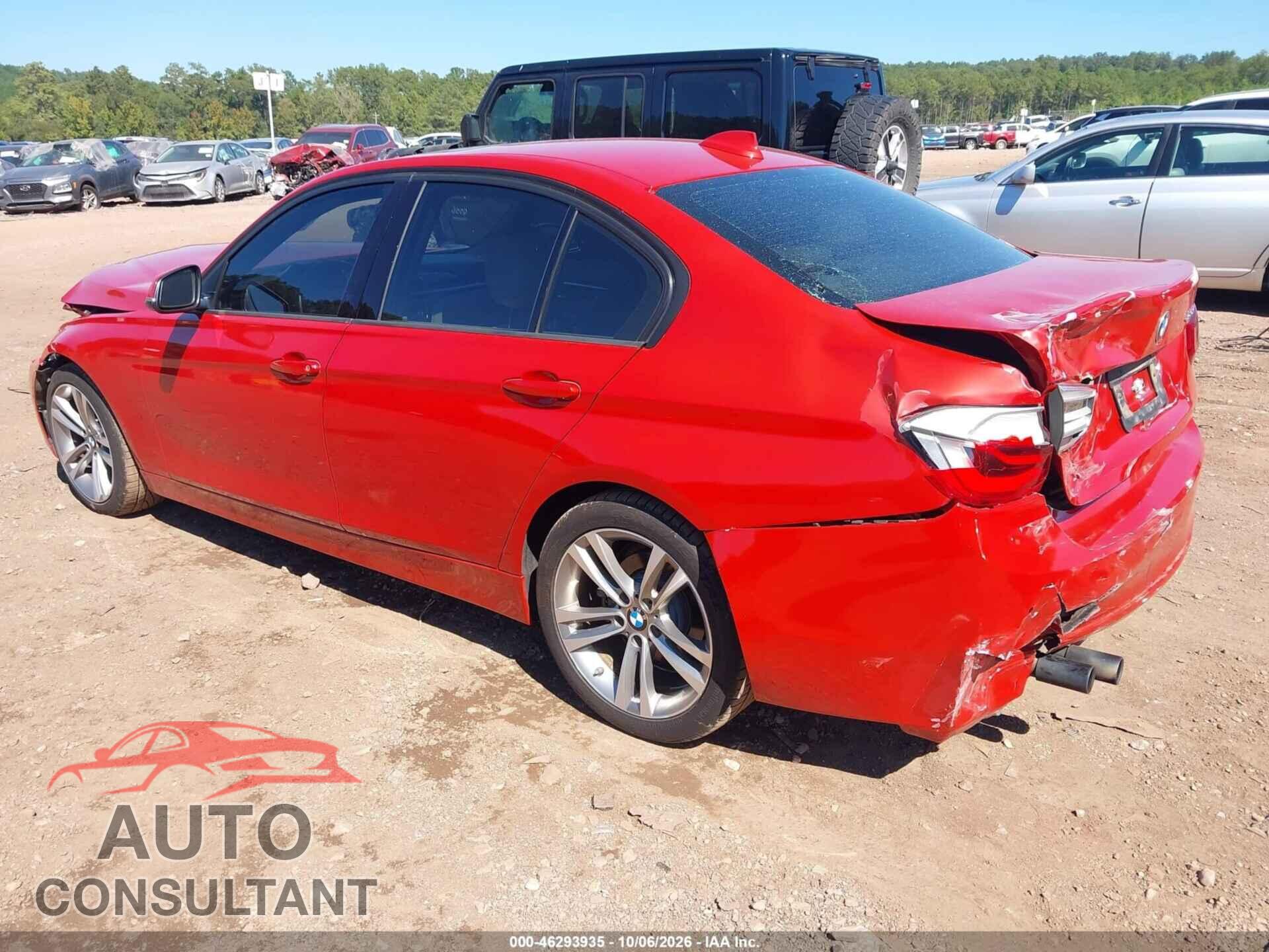 BMW 328I 2016 - WBA8E9G52GNU28186