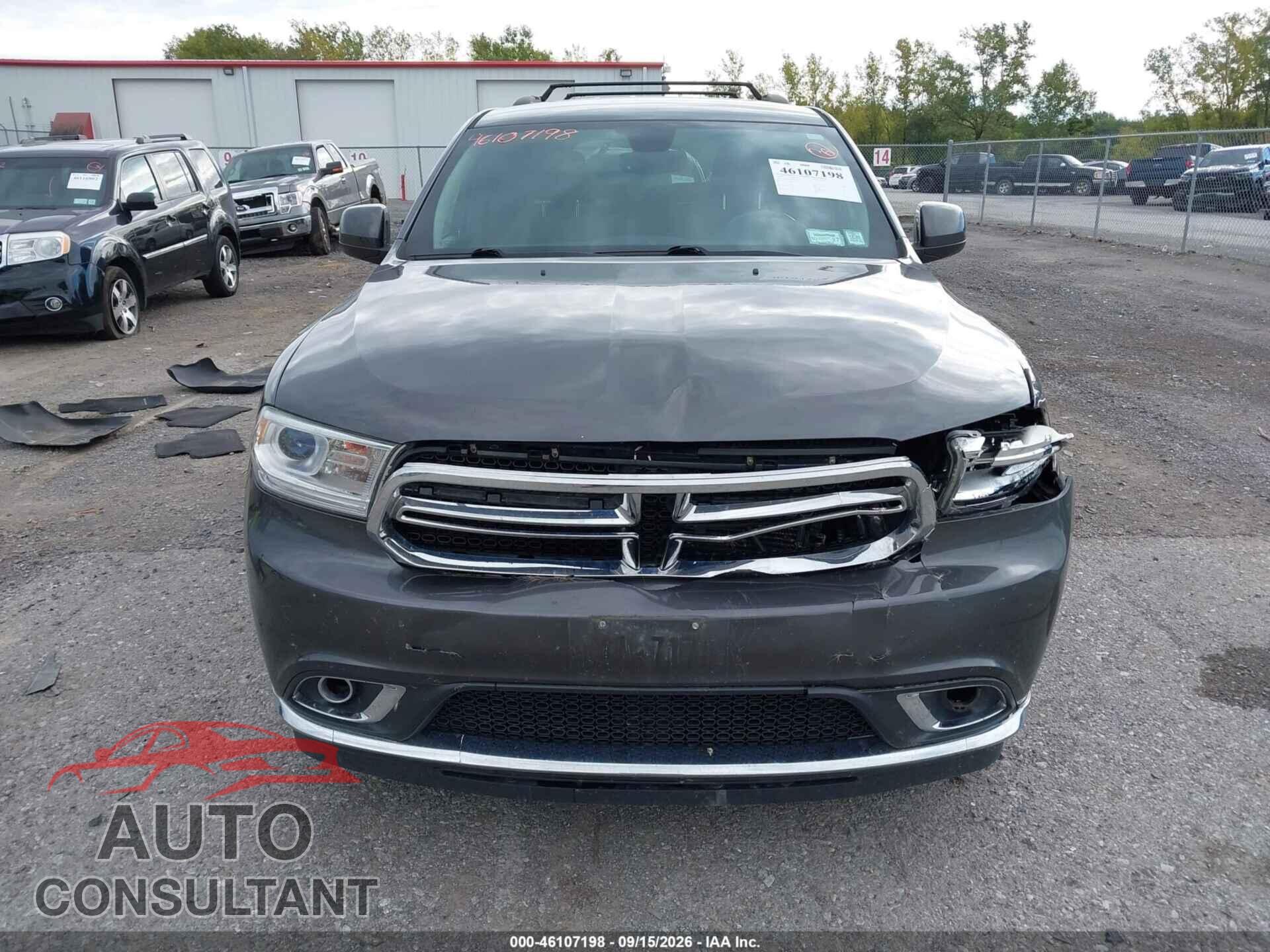 DODGE DURANGO 2017 - 1C4RDJAG1HC619441