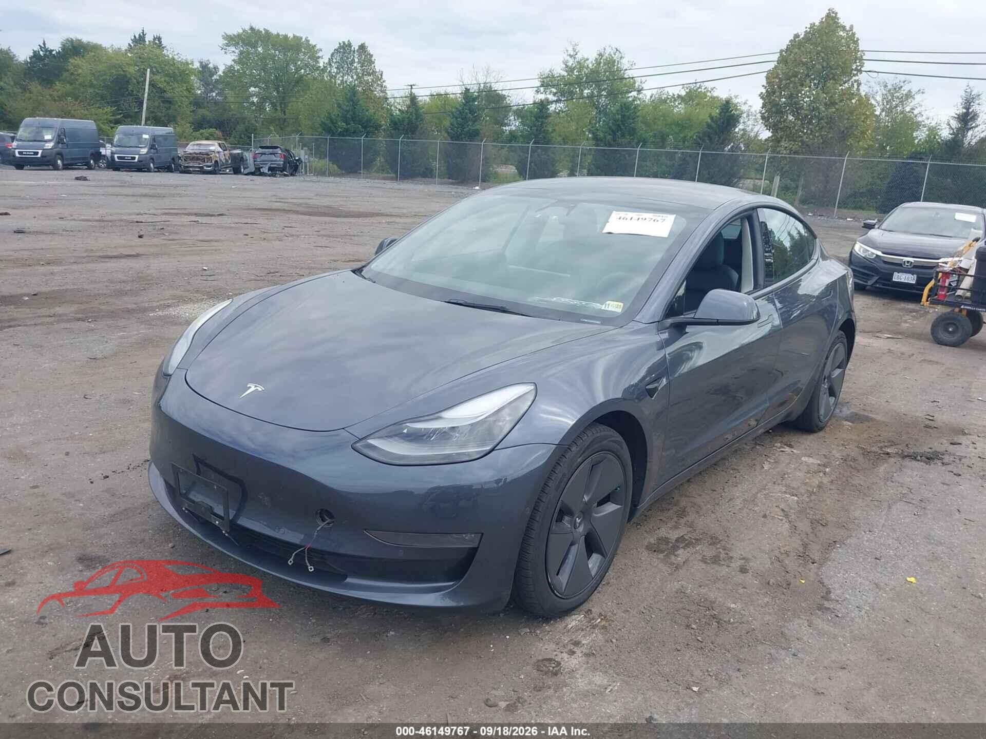 TESLA MODEL 3 2022 - 5YJ3E1EB2NF194392