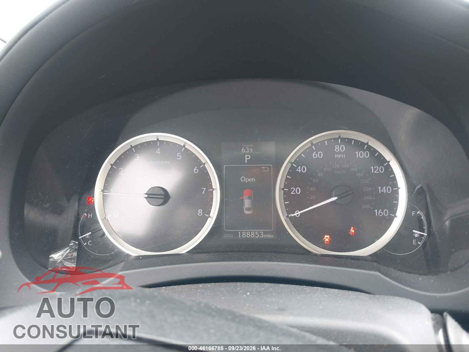 LEXUS IS 250 2014 - JTHCF1D21E5002846