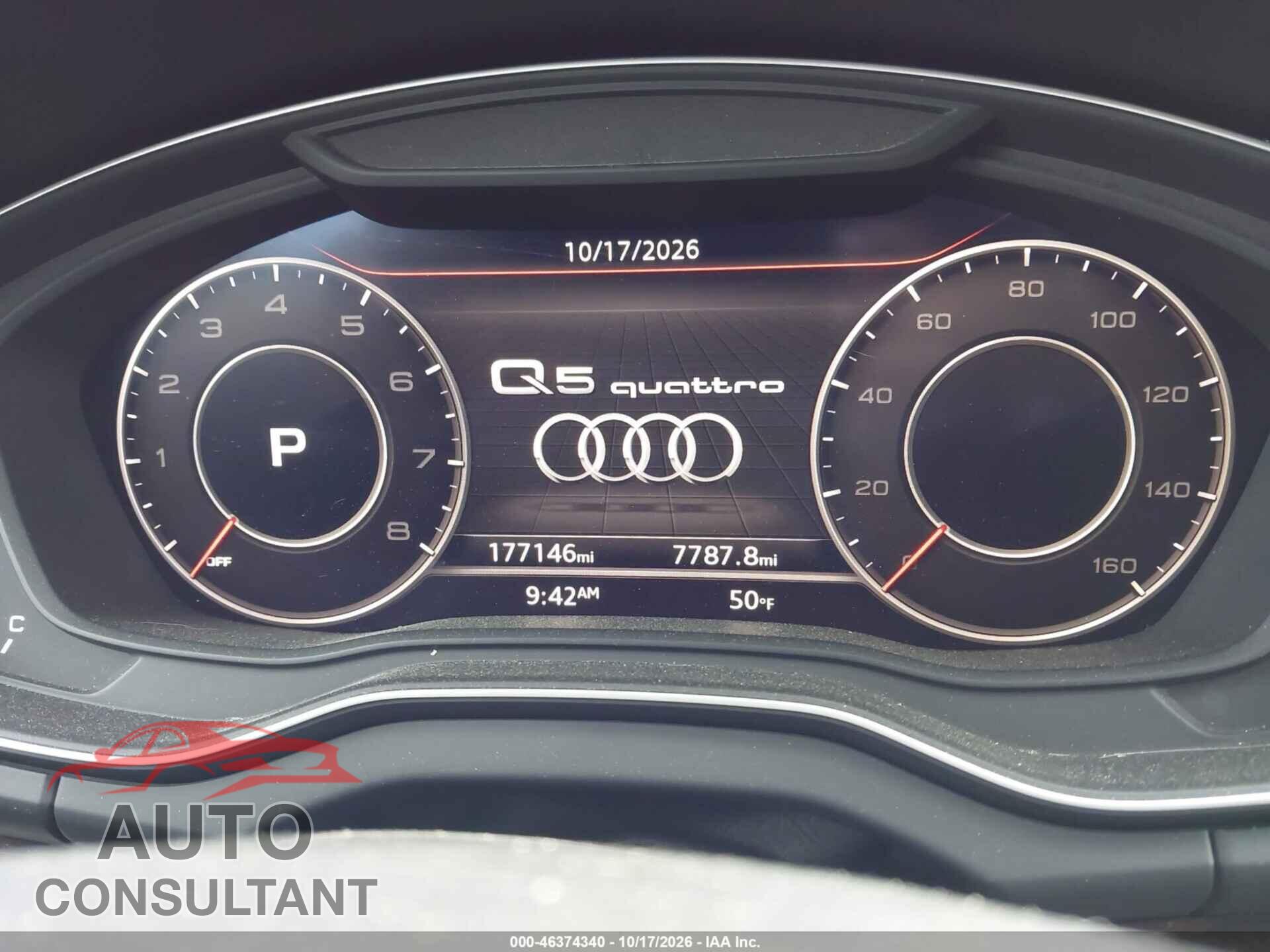 AUDI Q5 2018 - WA1BNAFY9J2059089