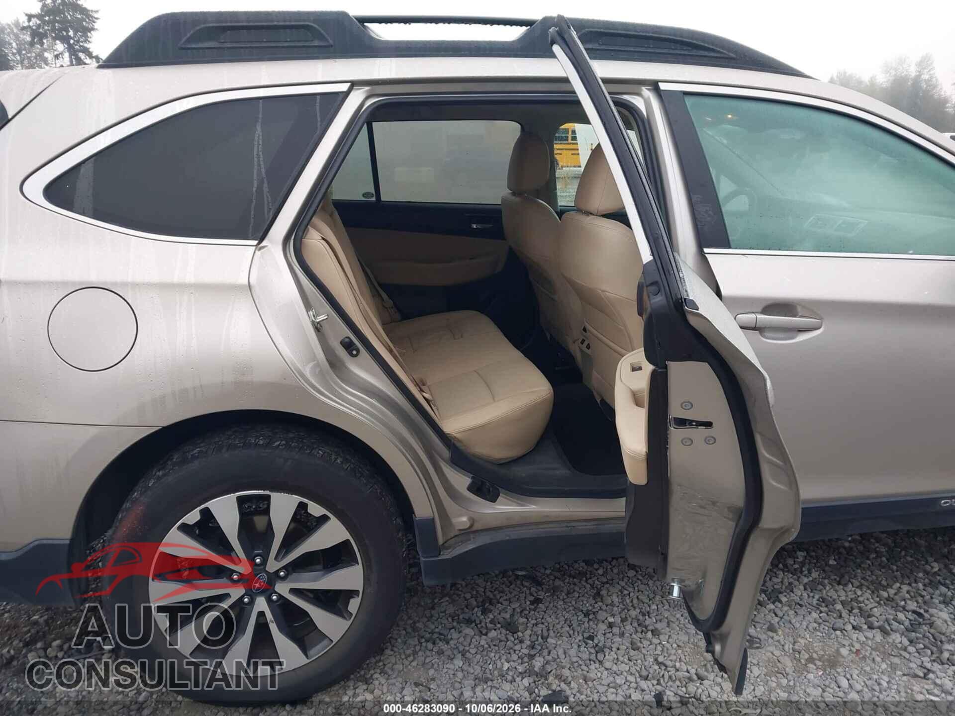 SUBARU OUTBACK 2017 - 4S4BSANC4H3337613