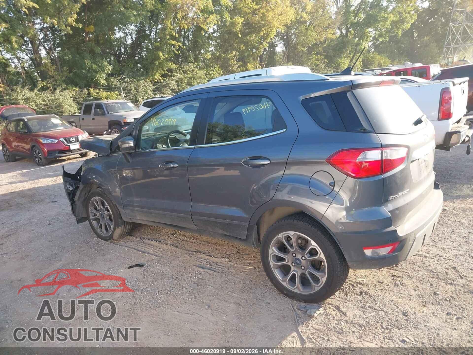 FORD ECOSPORT 2021 - MAJ6S3KL1MC412922