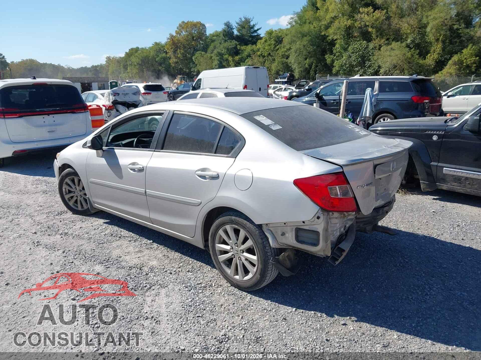HONDA CIVIC 2012 - 19XFB2F84CE020745