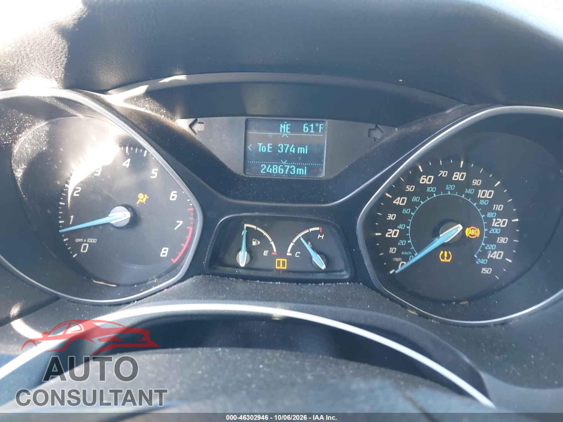FORD FOCUS 2012 - 1FAHP3F23CL442143