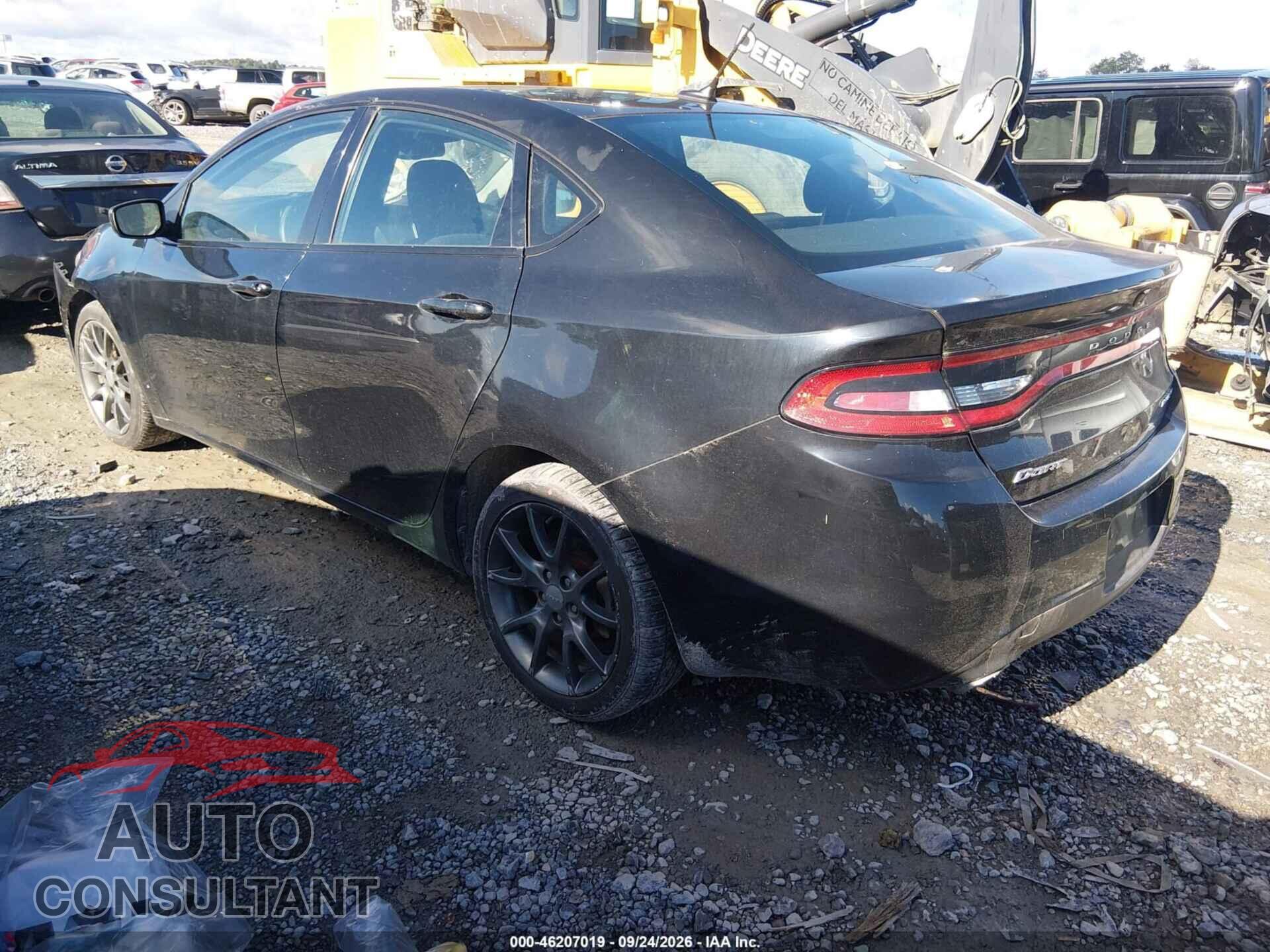 DODGE DART 2013 - 1C3CDFBA9DD295337