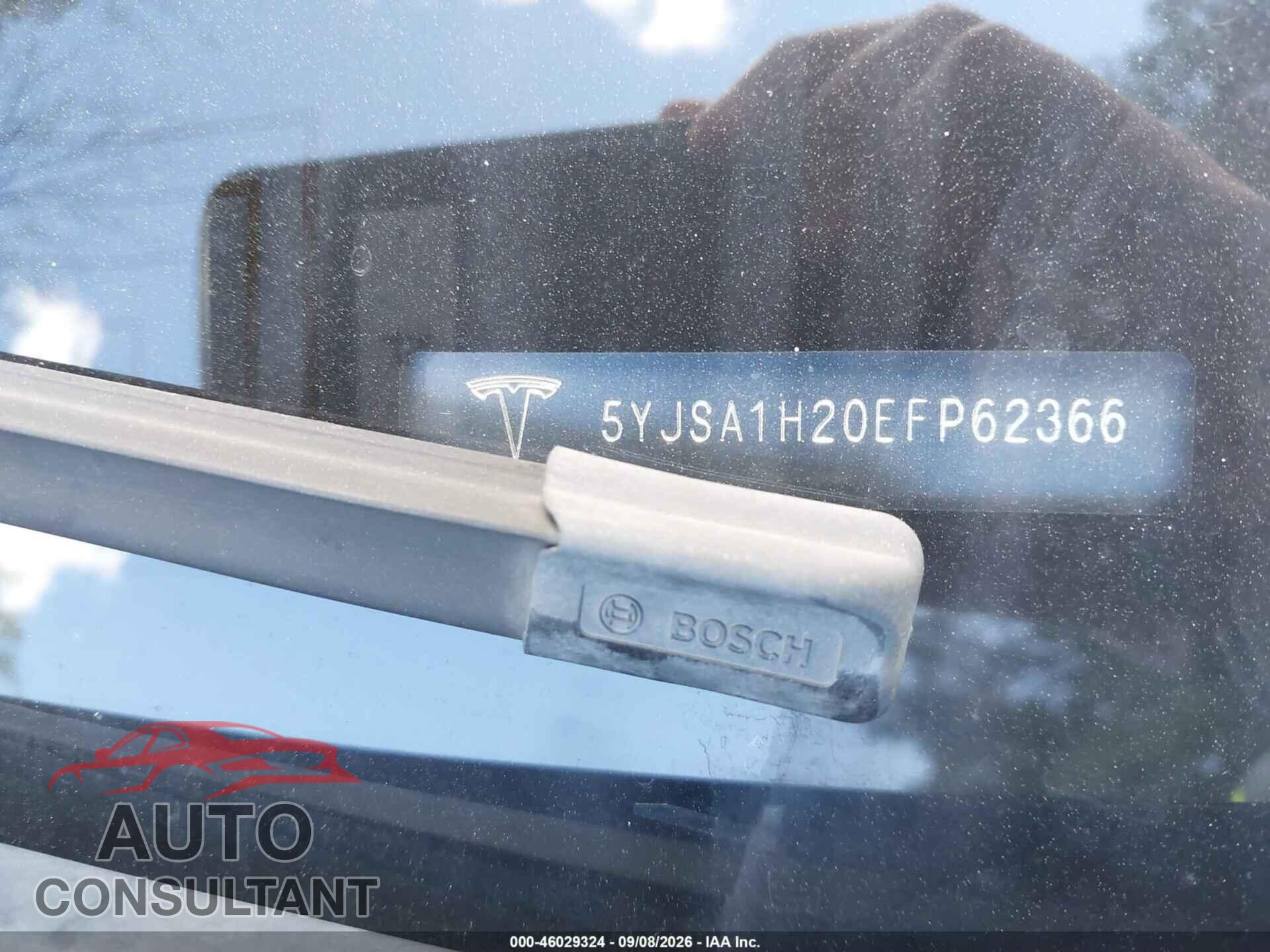 TESLA MODEL S 2014 - 5YJSA1H20EFP62366