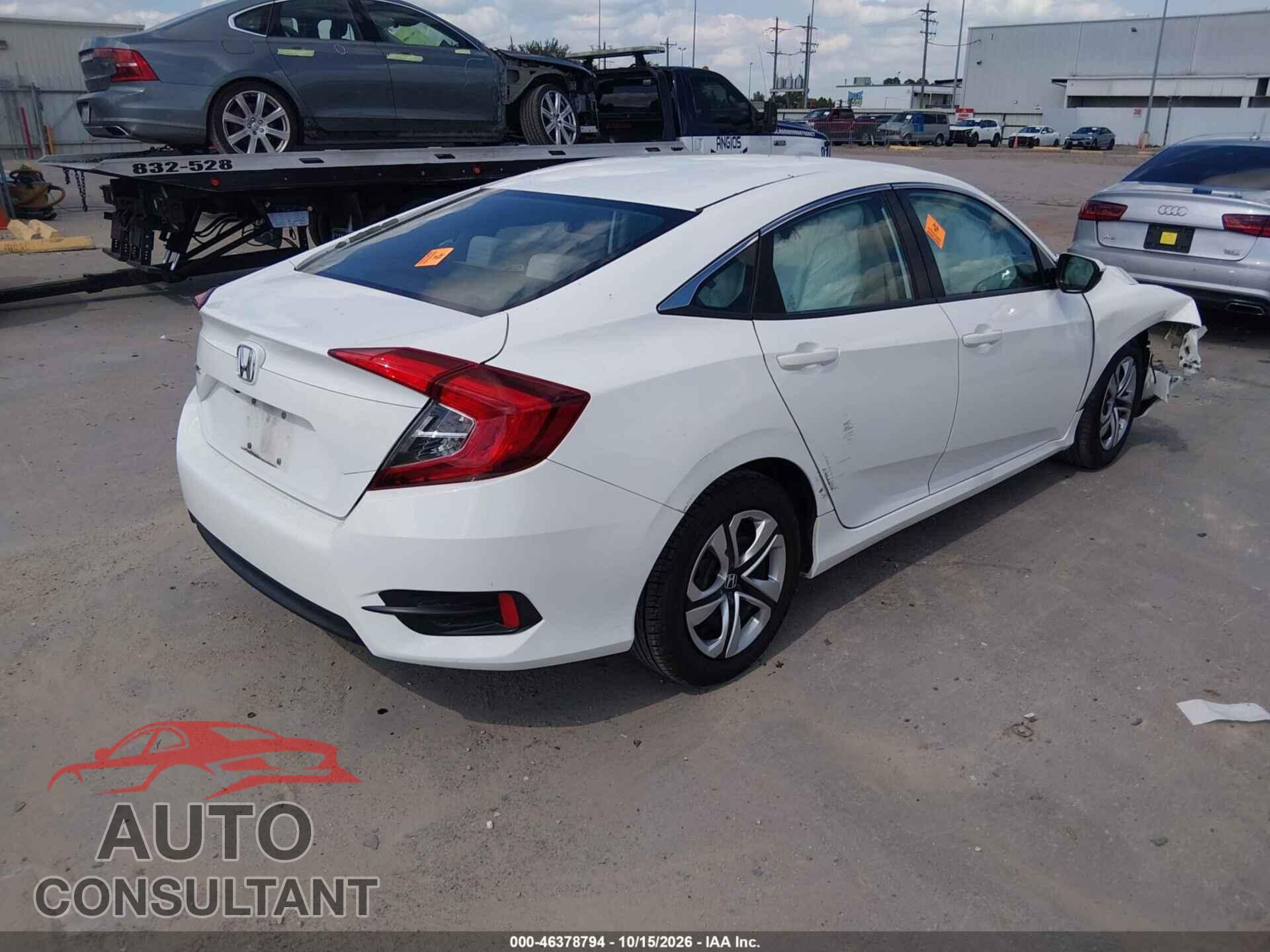 HONDA CIVIC 2017 - 19XFC2F56HE030865
