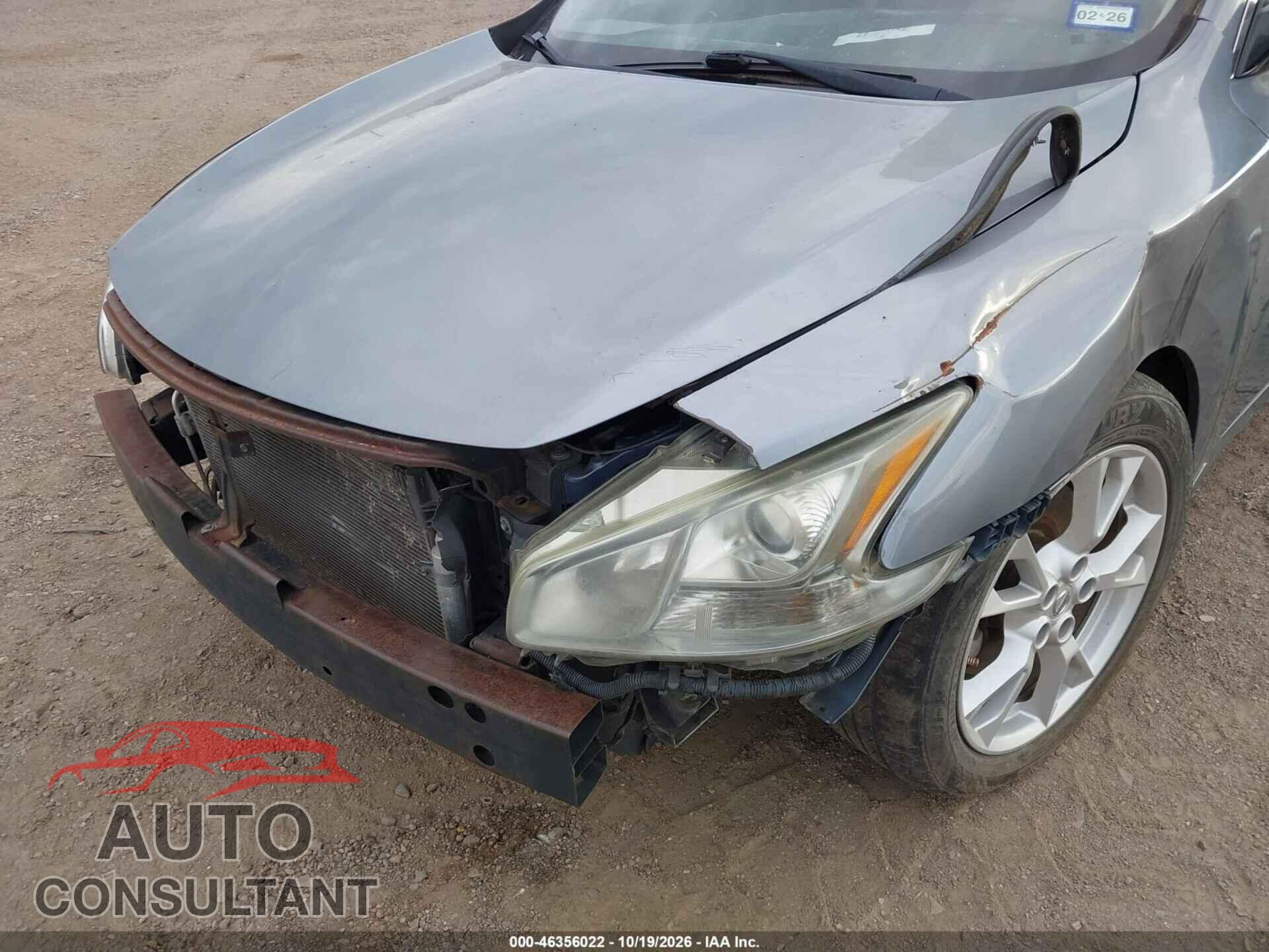 NISSAN MAXIMA 2012 - 1N4AA5AP7CC803097