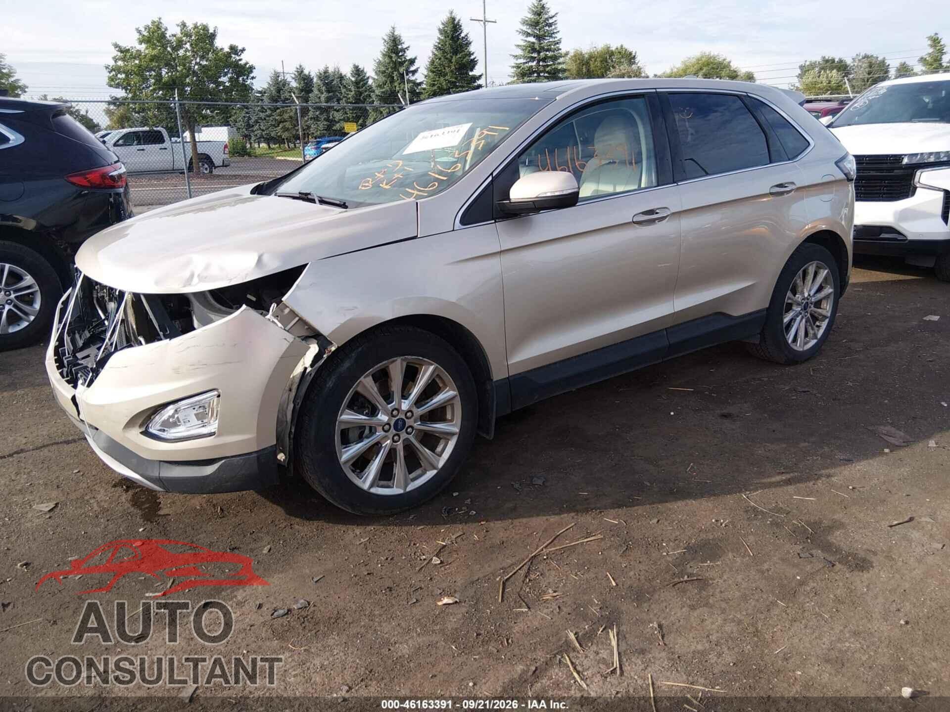 FORD EDGE 2017 - 2FMPK4K98HBB35941