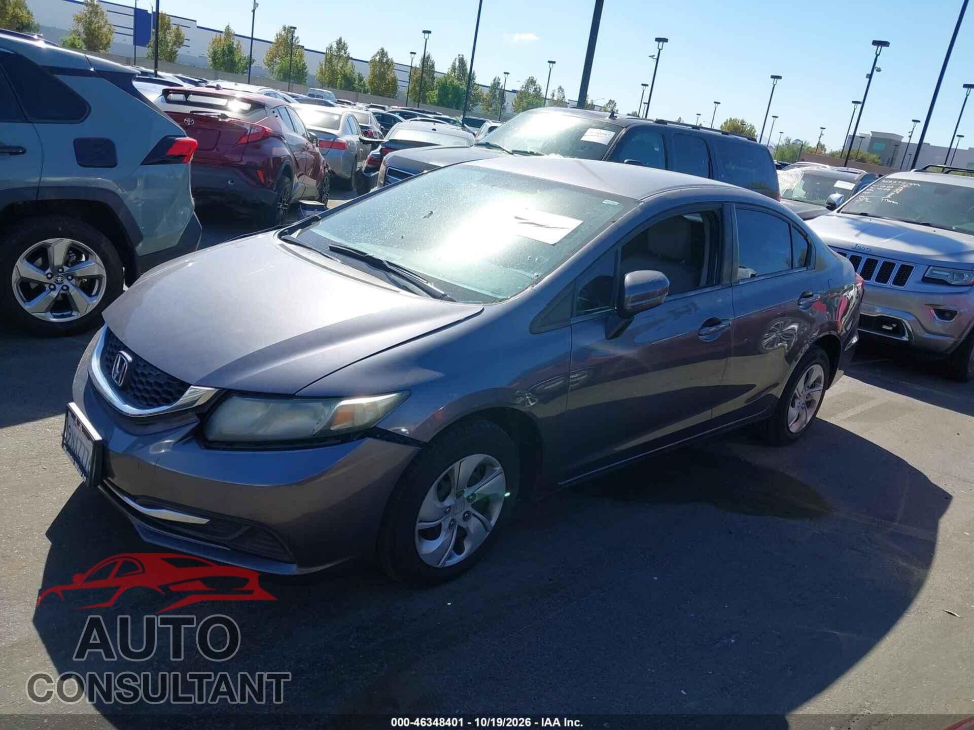 HONDA CIVIC 2014 - 2HGFB2F54EH558408