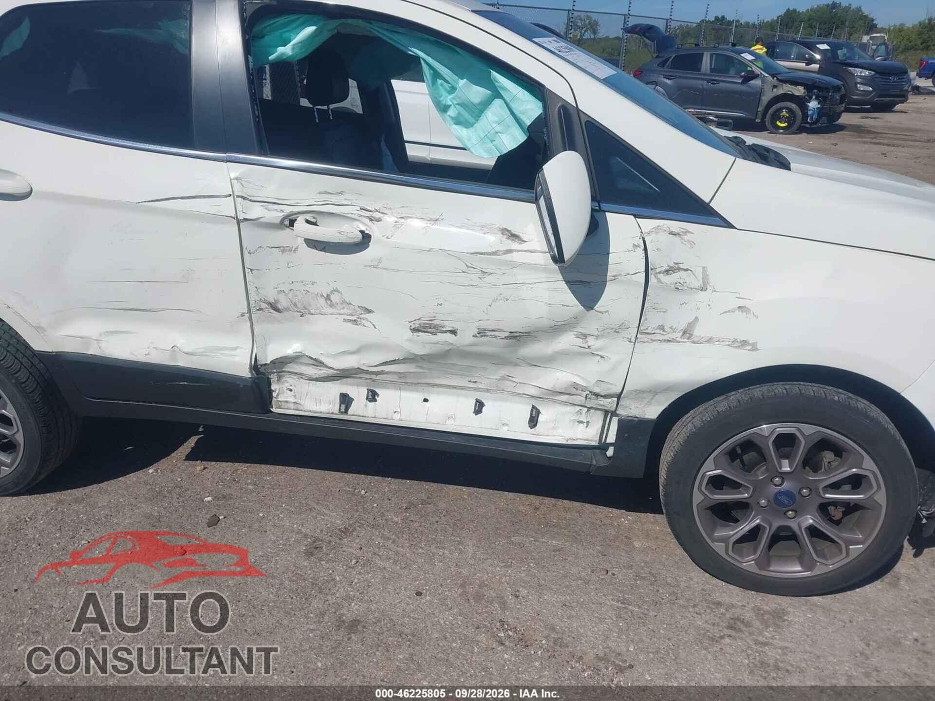 FORD ECOSPORT 2021 - MAJ6S3KL0MC425399