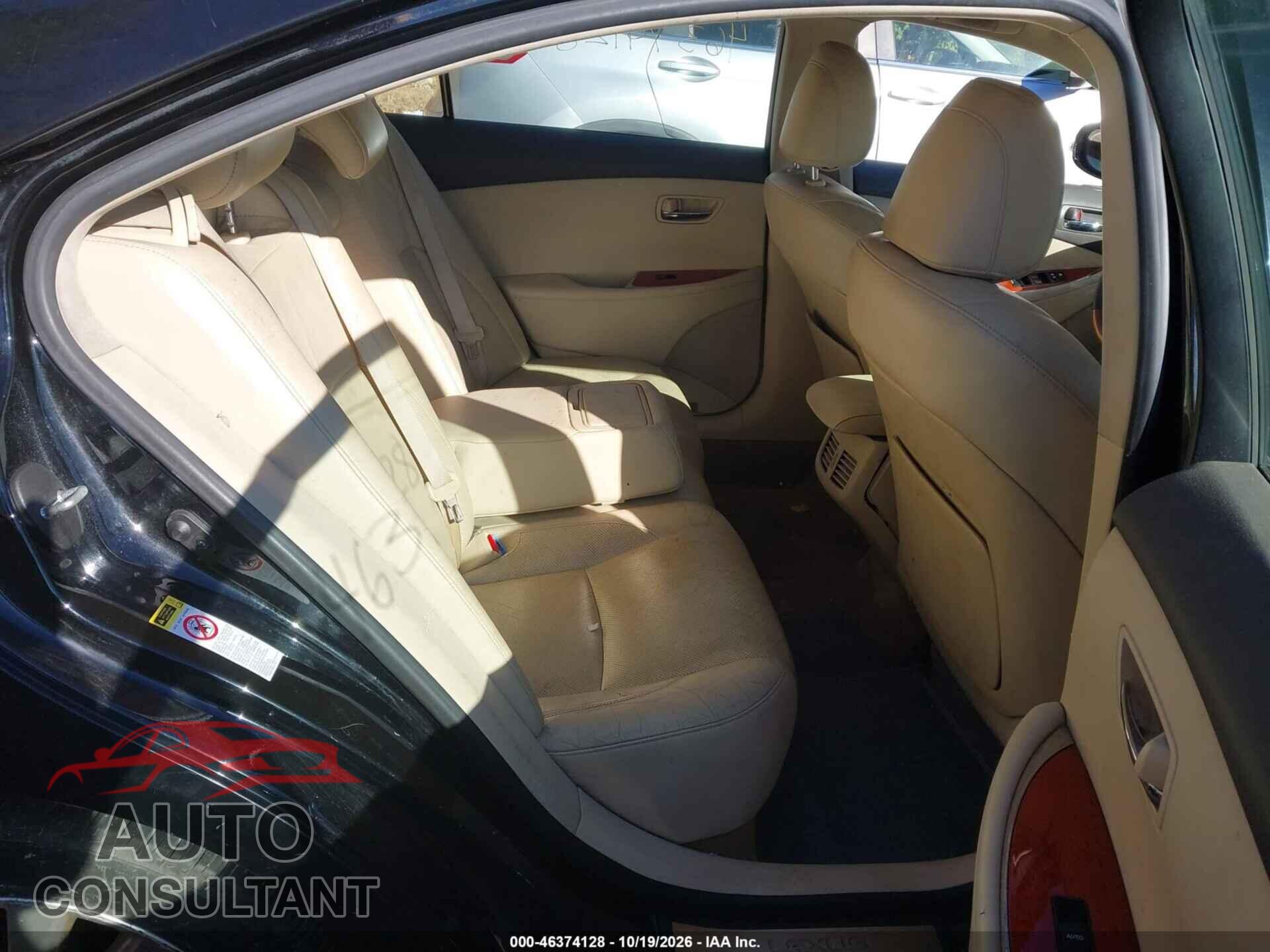 LEXUS ES 350 2010 - JTHBK1EG9A2383133
