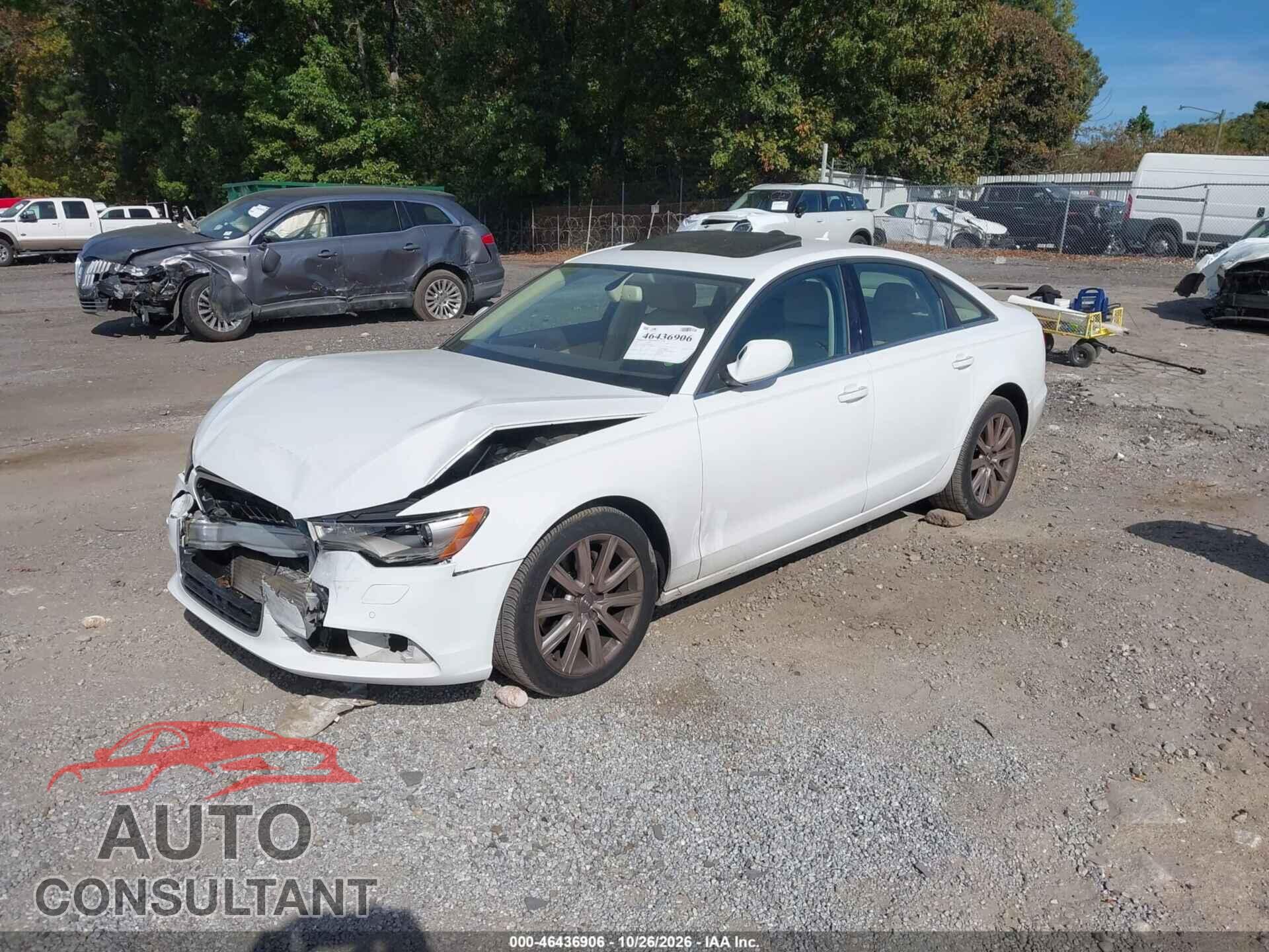 AUDI A6 2013 - WAUDFAFC4DN046136