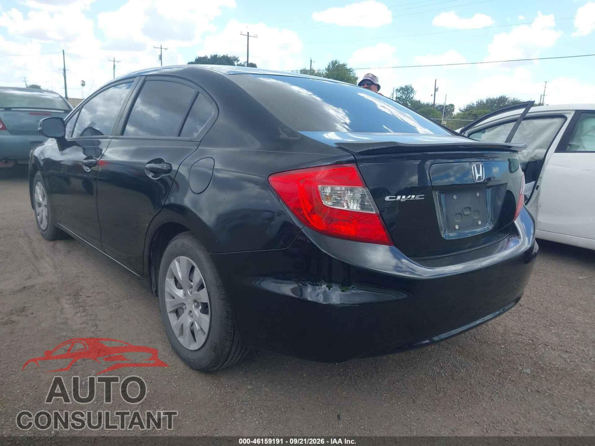 HONDA CIVIC 2012 - 2HGFB2F50CH329351
