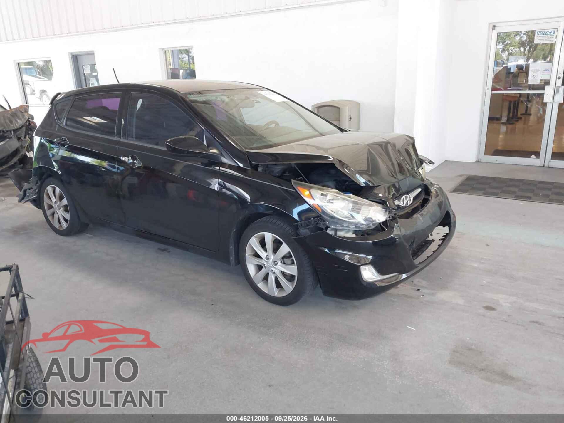 HYUNDAI ACCENT 2012 - KMHCU5AE2CU032563