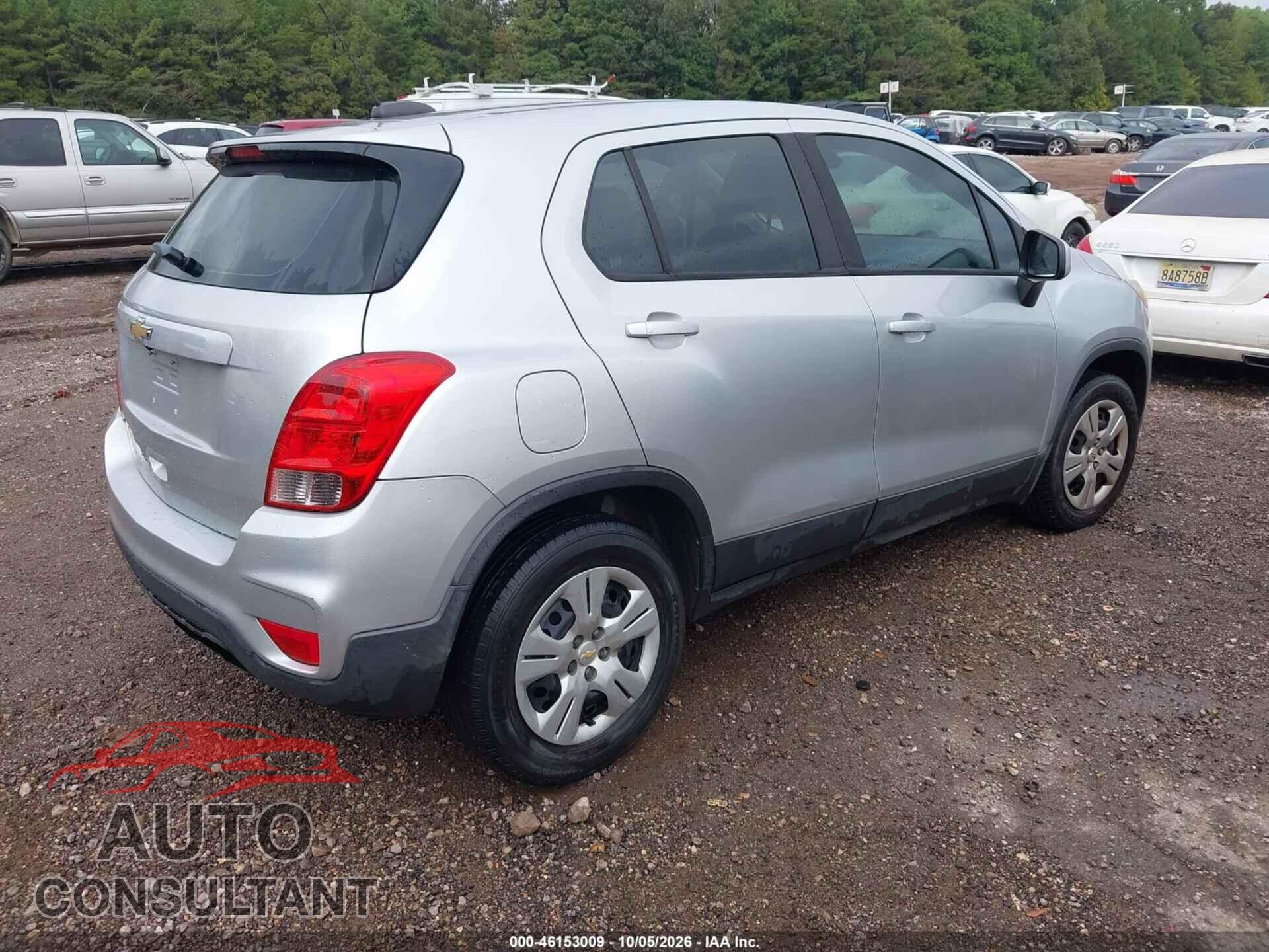 CHEVROLET TRAX 2017 - KL7CJKSB2HB215803