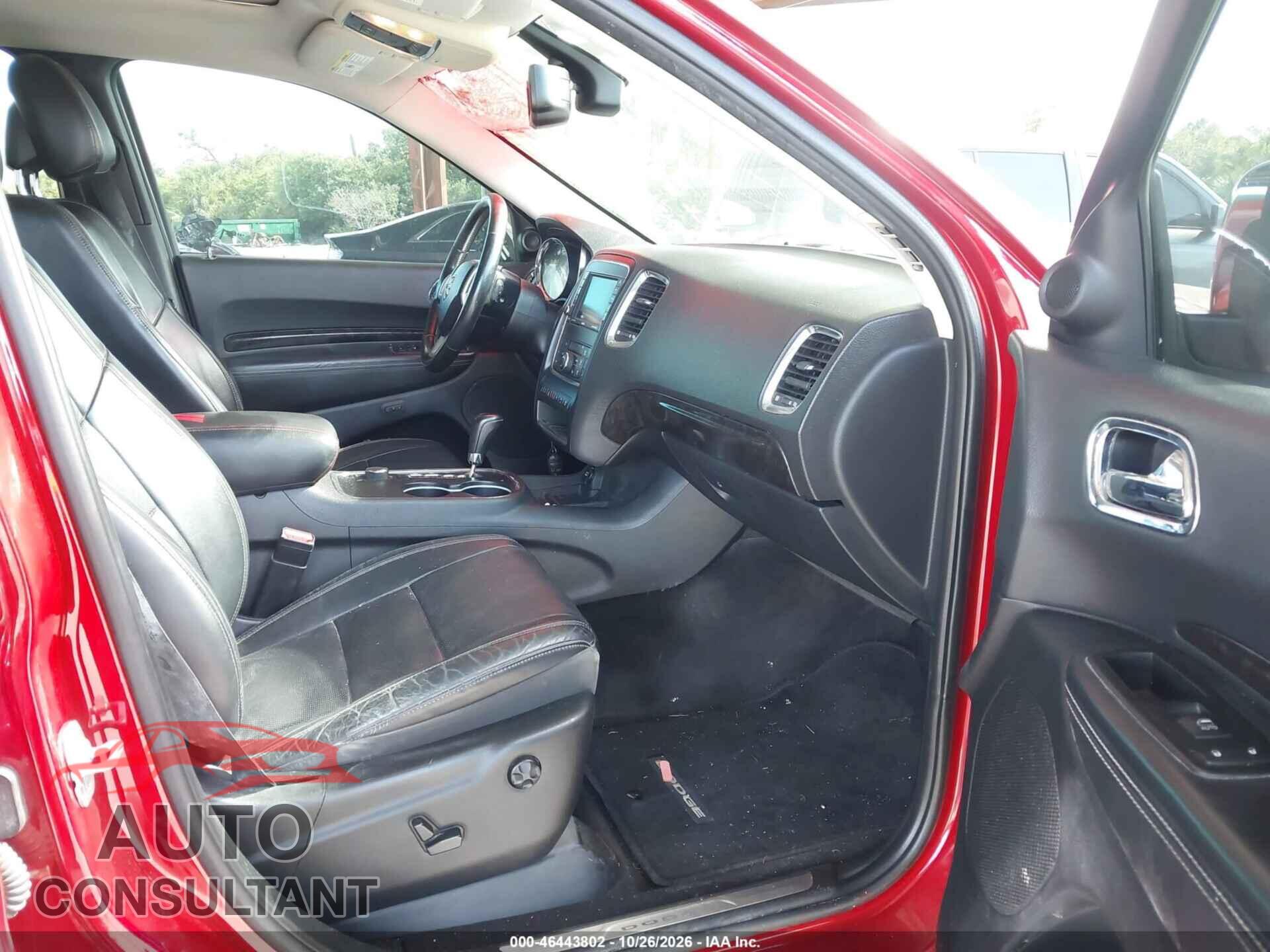 DODGE DURANGO 2011 - 1D4SE5GT2BC689017