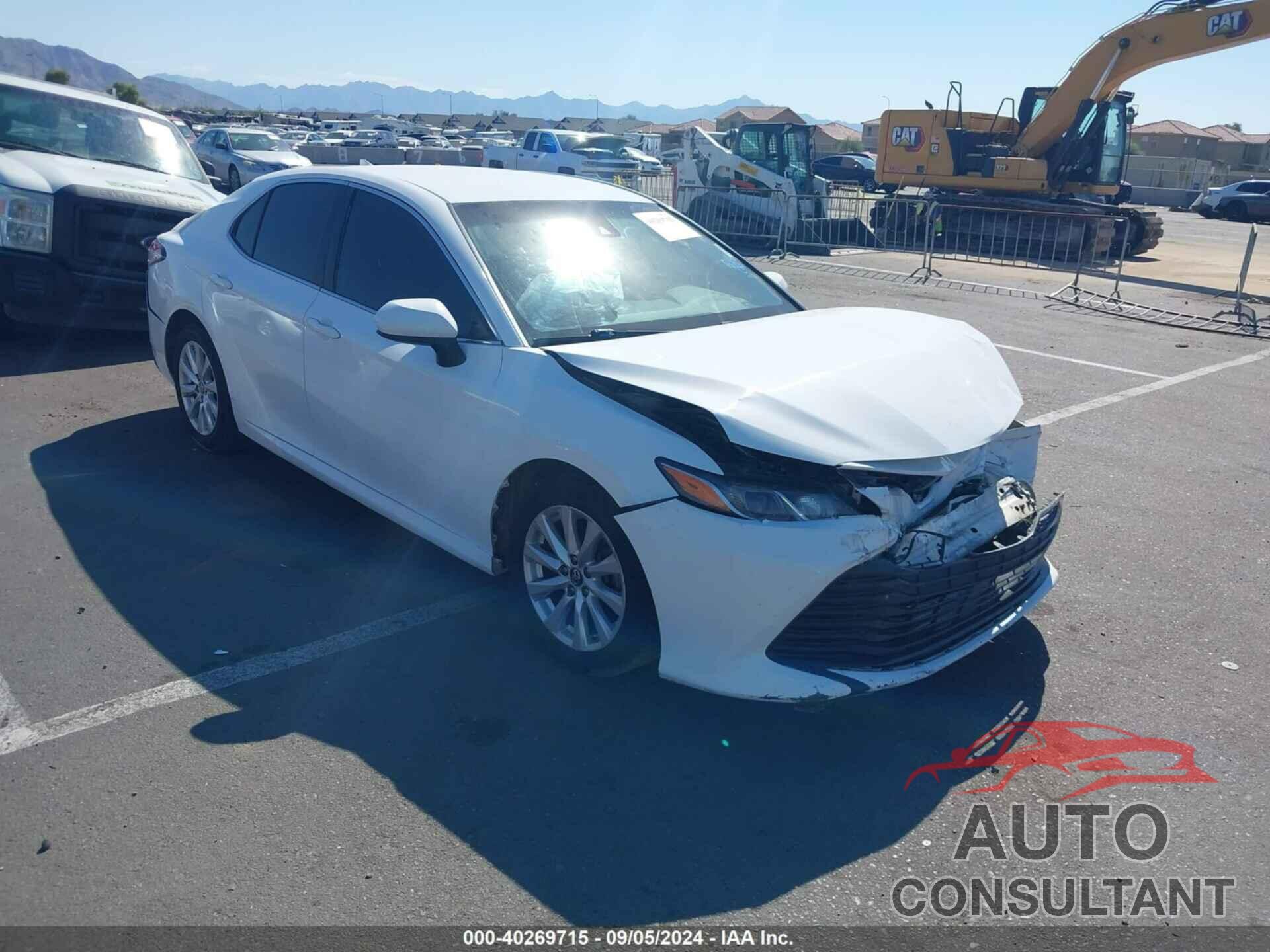 TOYOTA CAMRY 2019 - 4T1B11HK1KU790031