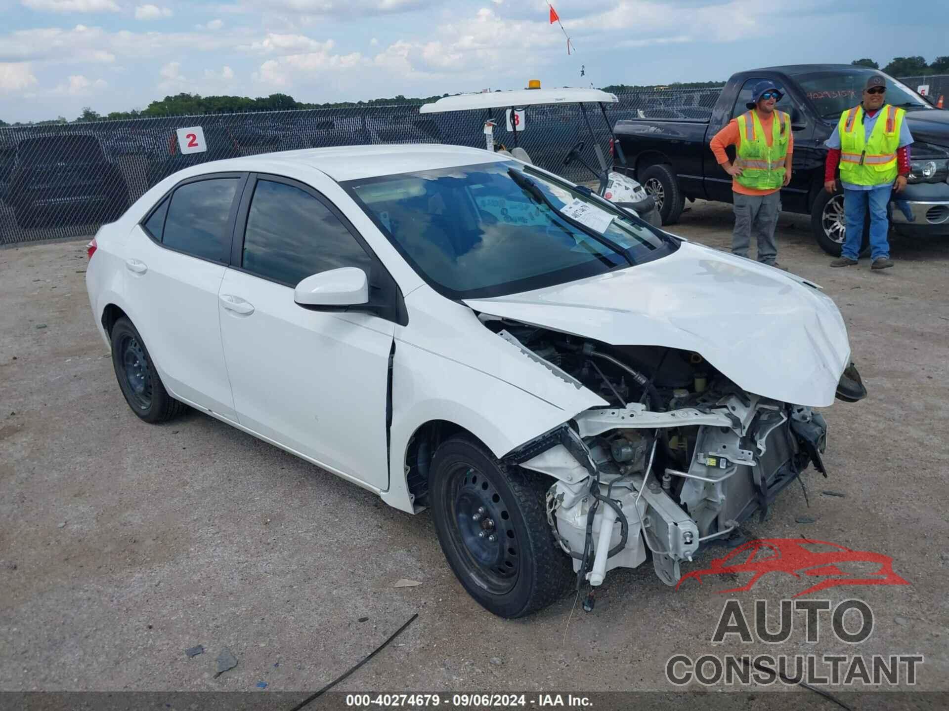 TOYOTA COROLLA 2016 - 5YFBURHE3GP423866
