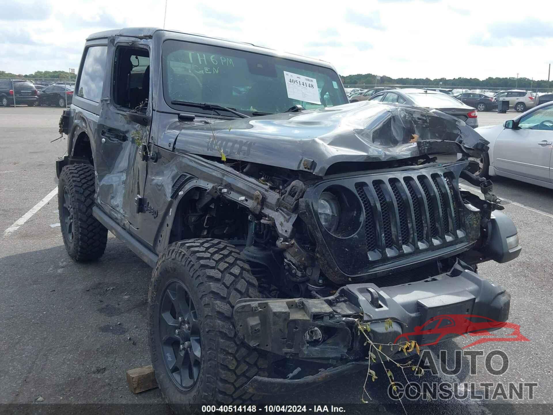 JEEP WRANGLER 2021 - 1C4GJXAN6MW810329