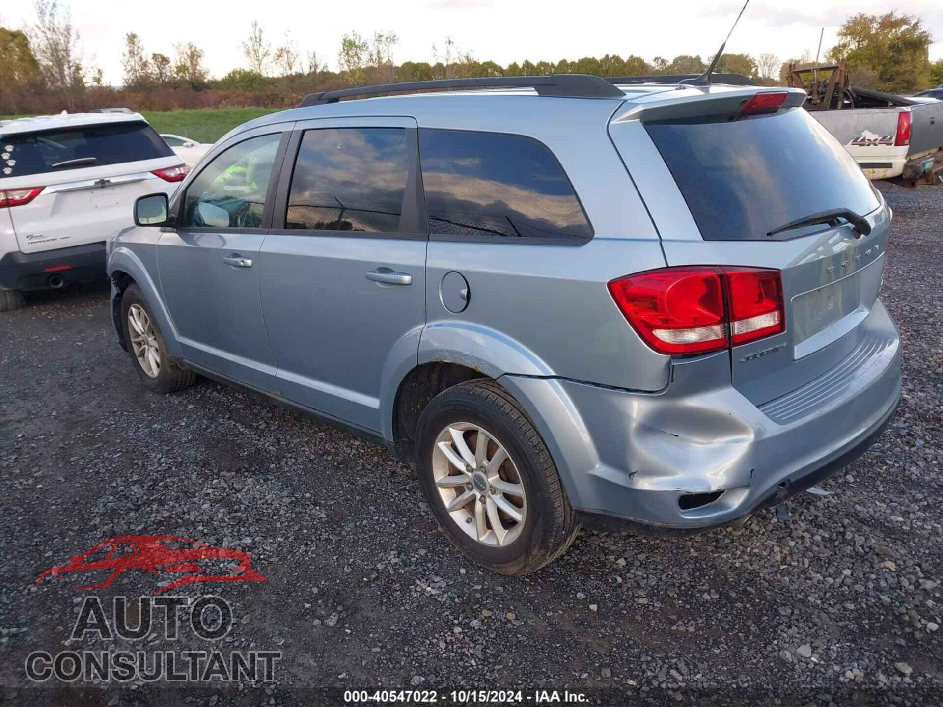 DODGE JOURNEY 2013 - 3C4PDCBG4DT674871