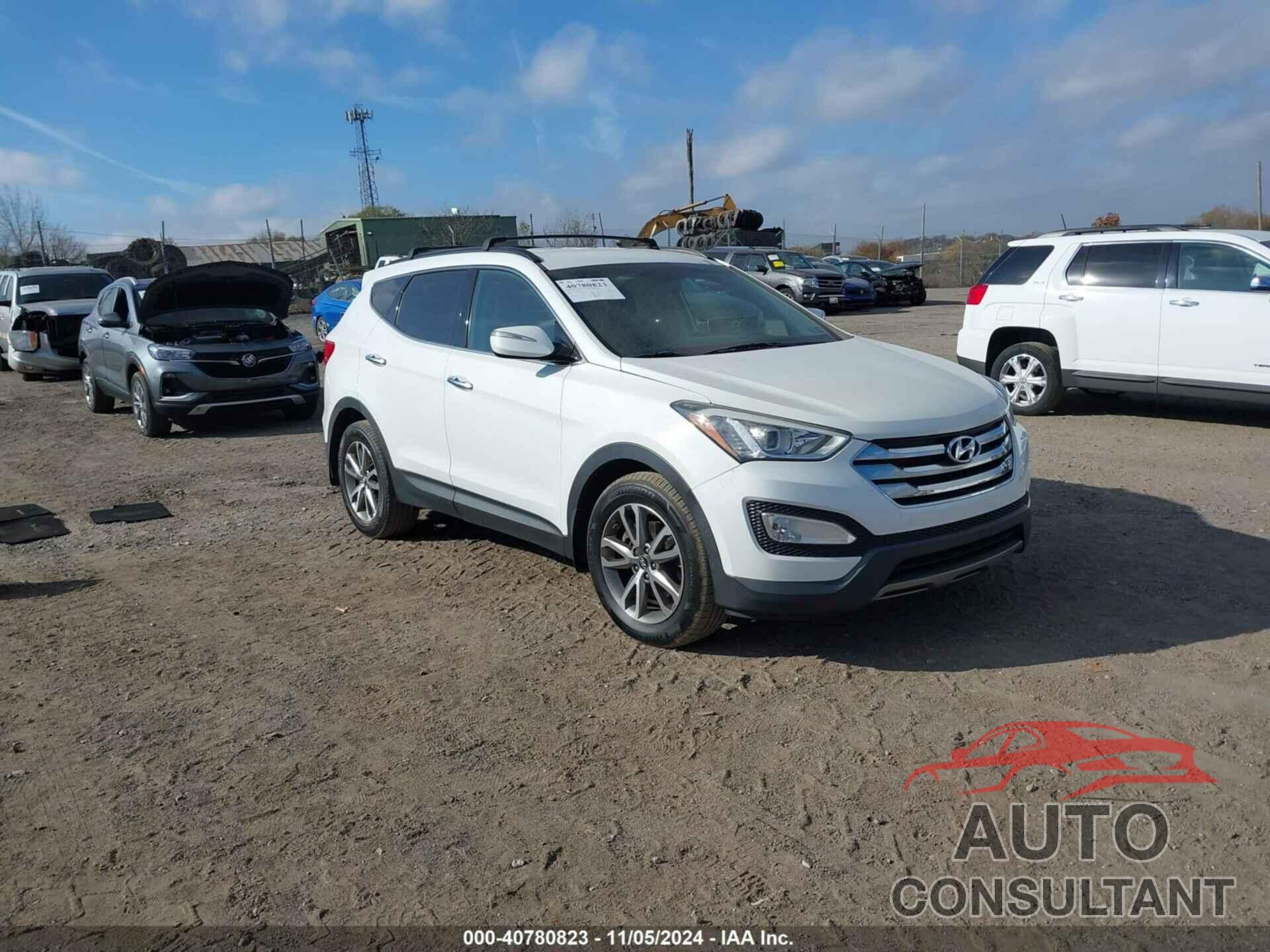 HYUNDAI SANTA FE SPORT 2014 - 5XYZUDLAXEG153591