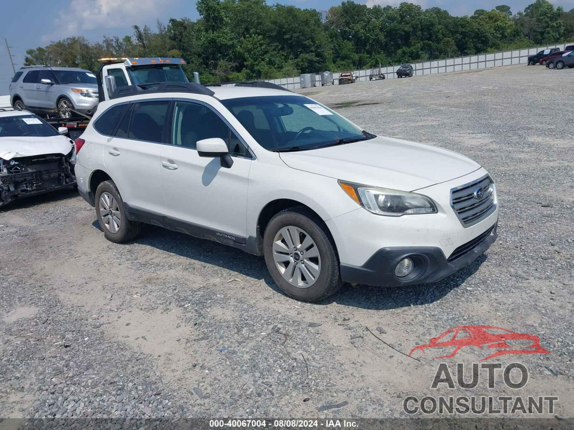 SUBARU OUTBACK 2016 - 4S4BSBCC1G3227173