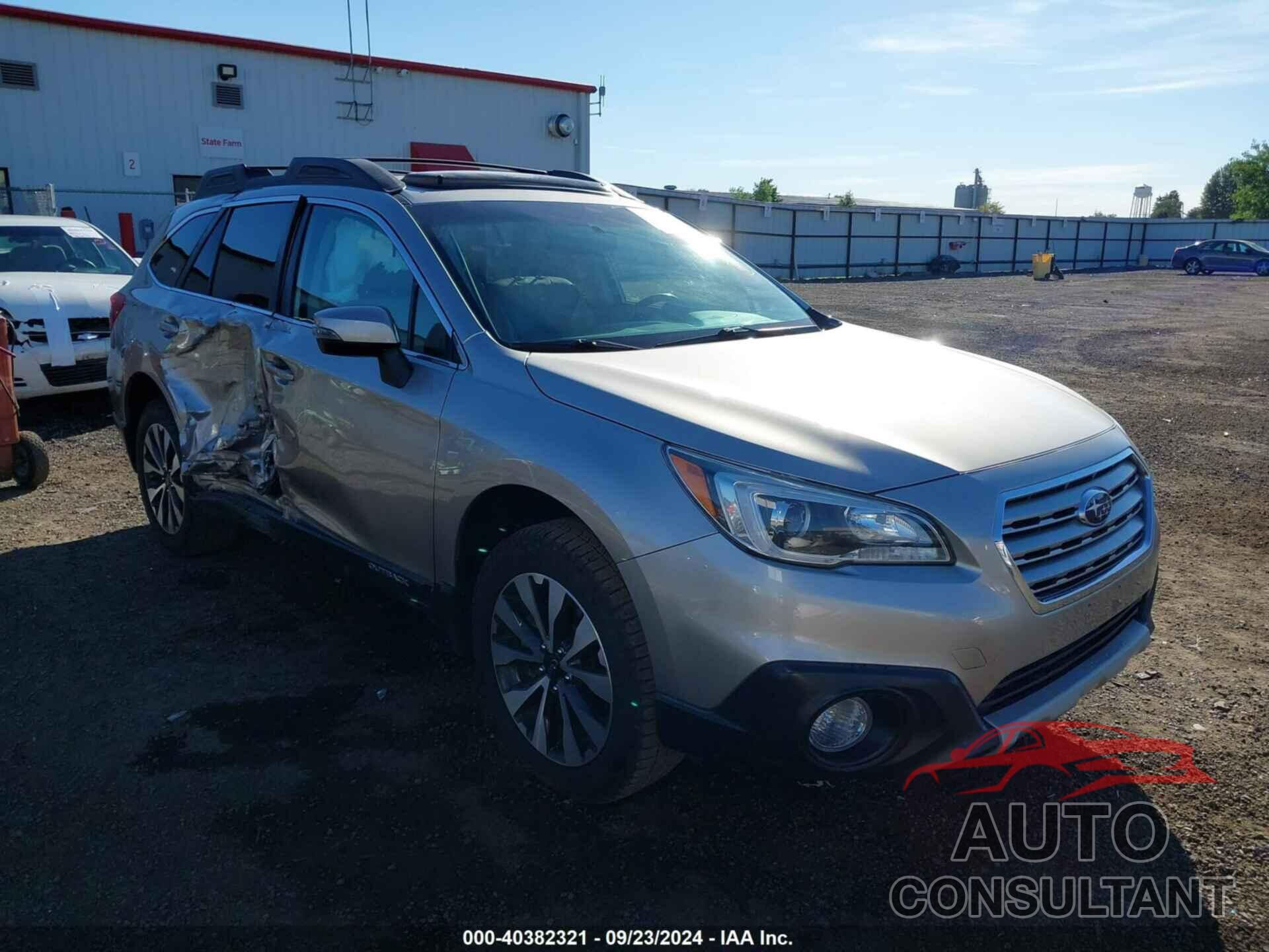 SUBARU OUTBACK 2016 - 4S4BSALC1G3256280