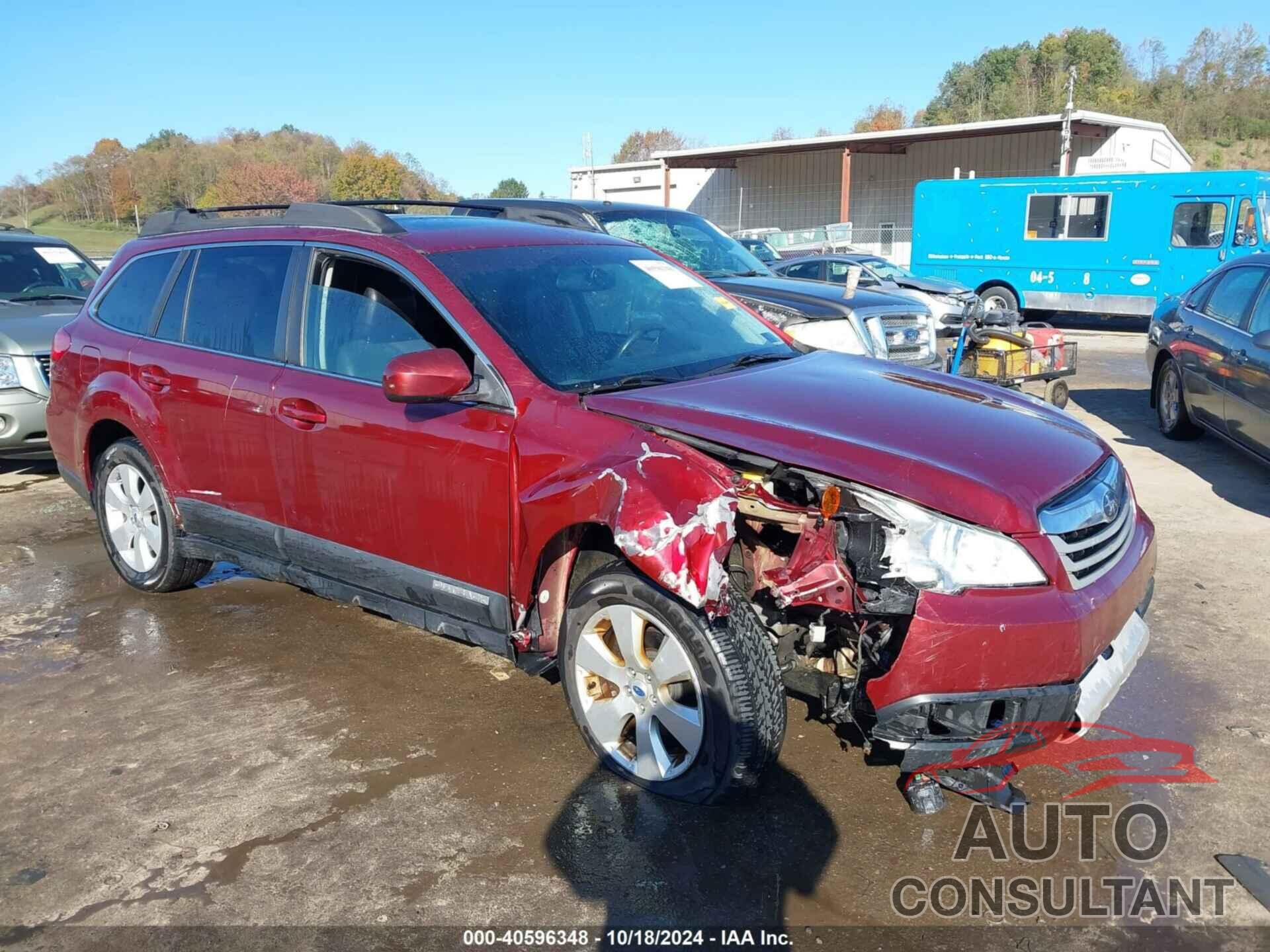 SUBARU OUTBACK 2012 - 4S4BRBLCXC3229008