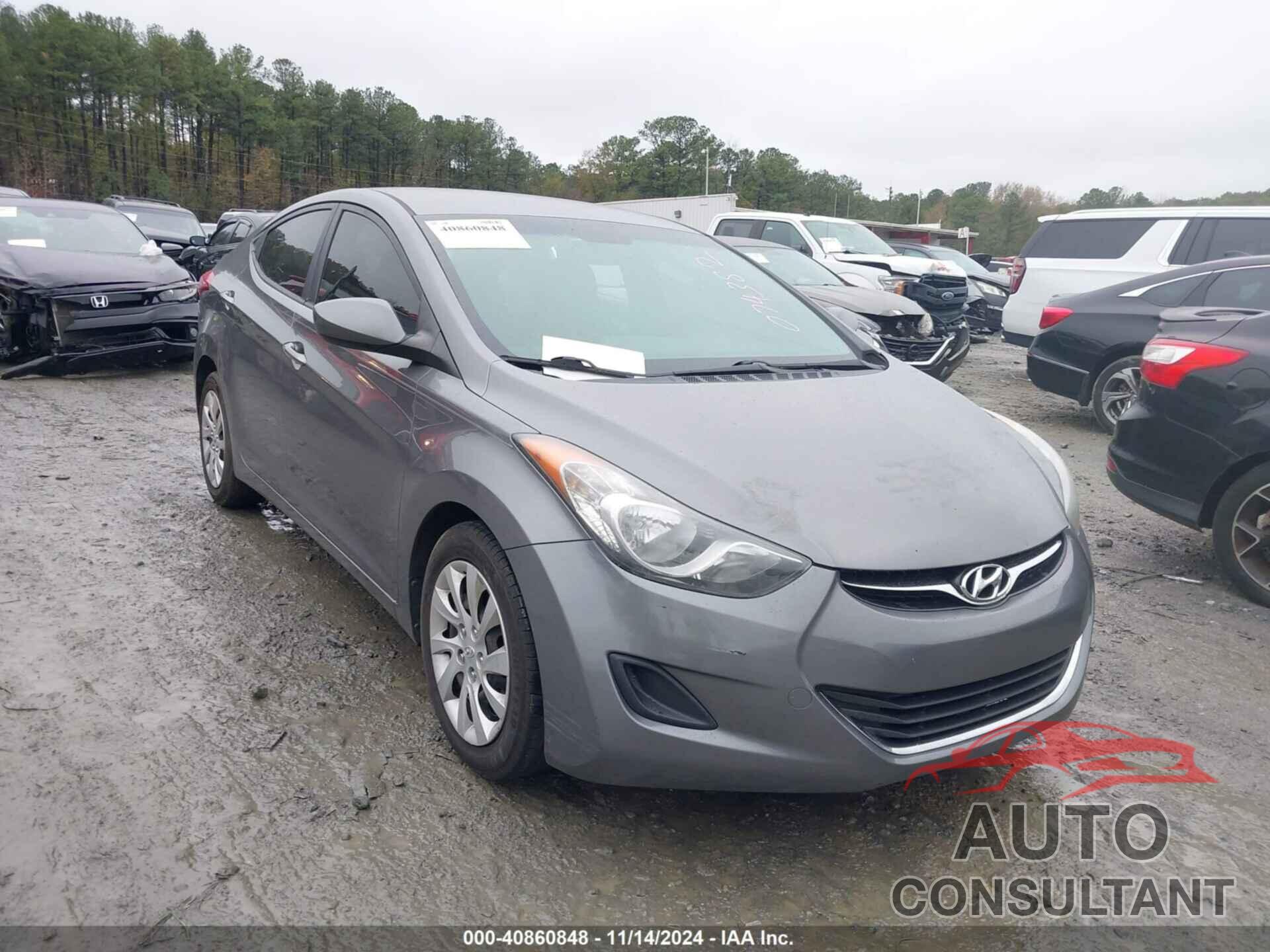 HYUNDAI ELANTRA 2012 - 5NPDH4AE8CH074382