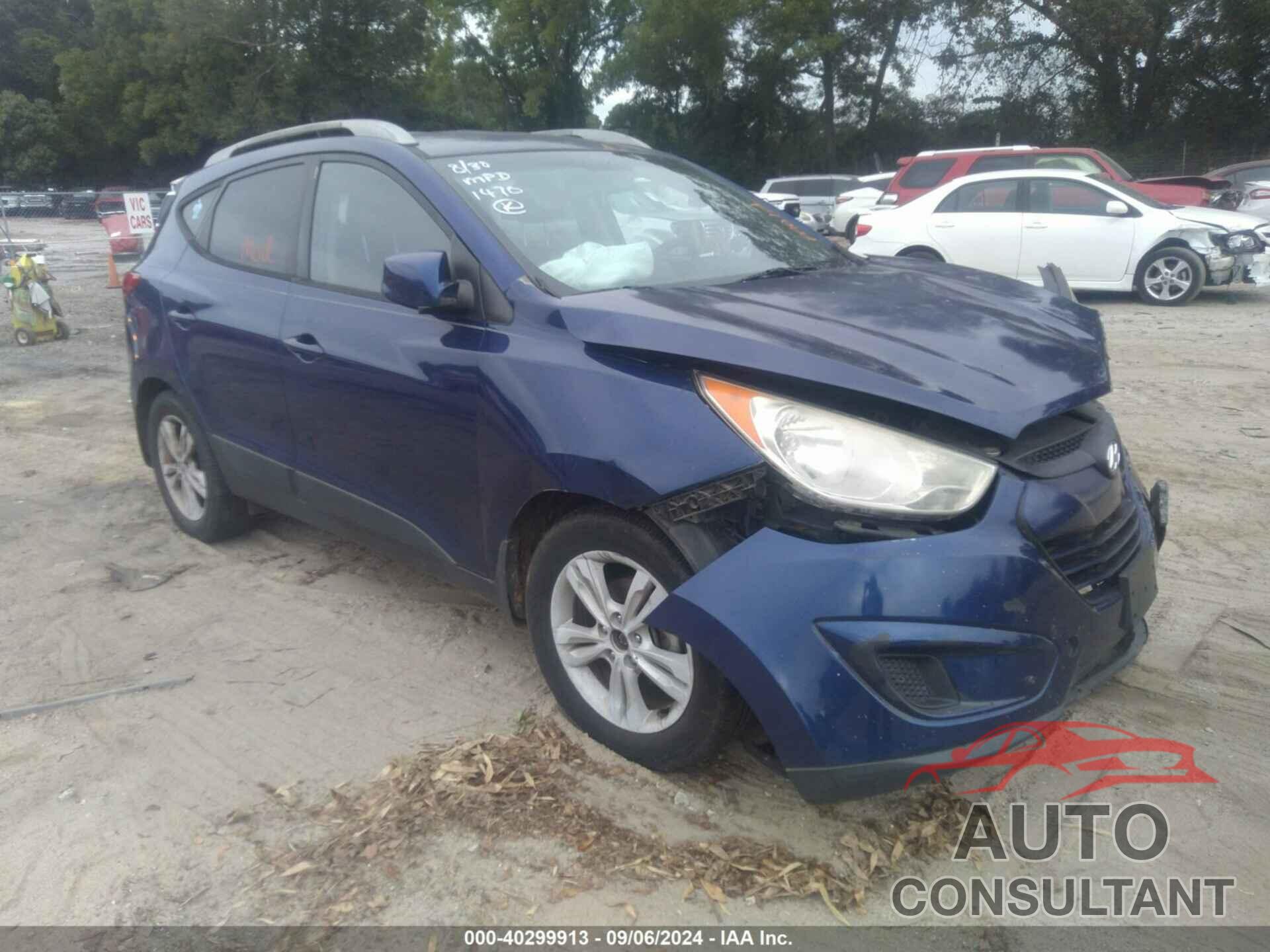 HYUNDAI TUCSON 2011 - KM8JU3AC7BU201470