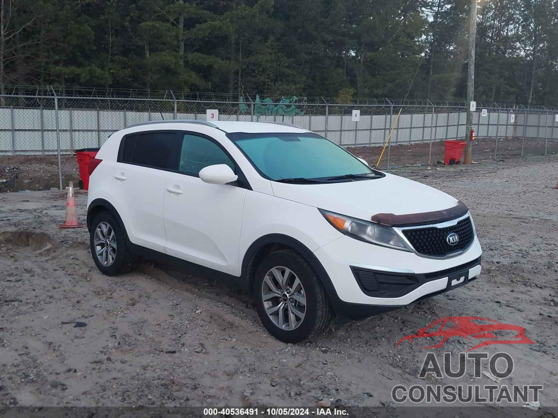 KIA SPORTAGE 2016 - KNDPB3AC4G7853814