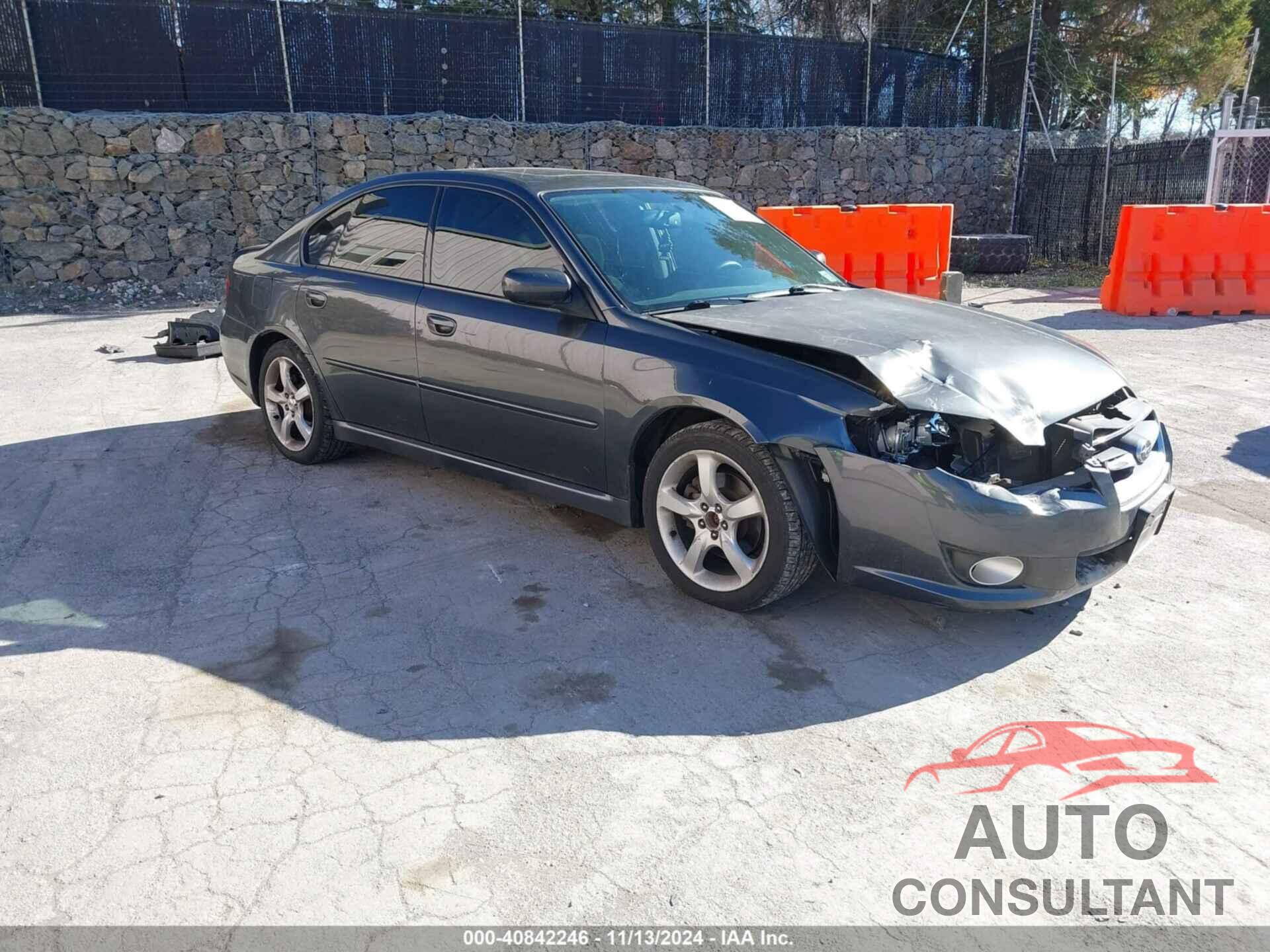 SUBARU LEGACY 2009 - 4S3BL616097223987