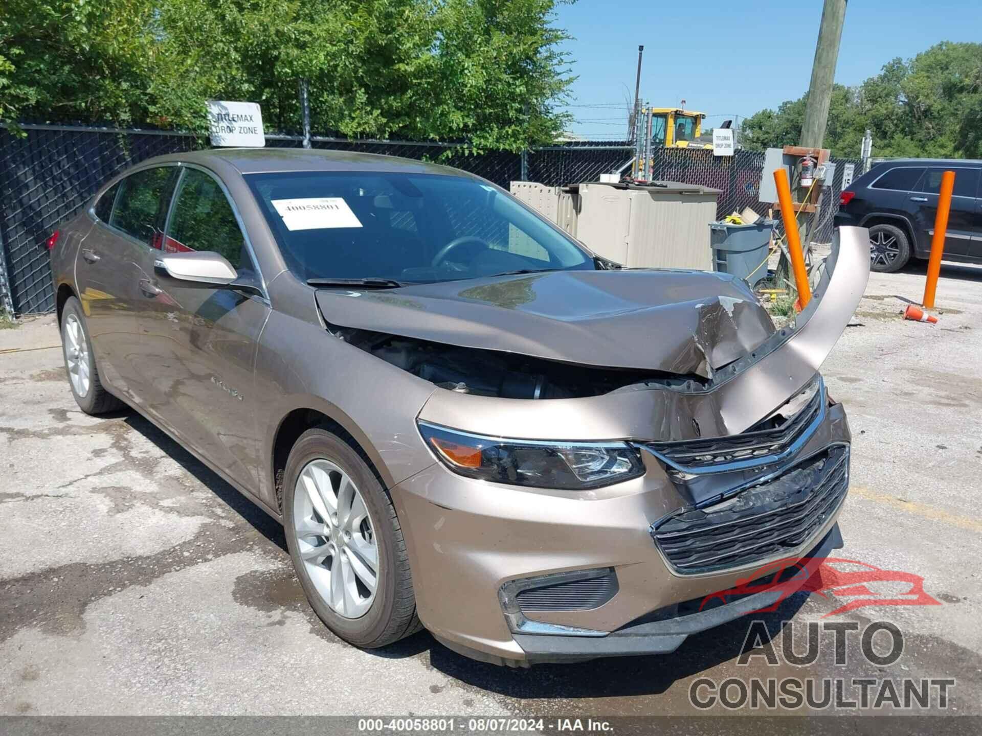 CHEVROLET MALIBU 2018 - 1G1ZD5ST2JF123502