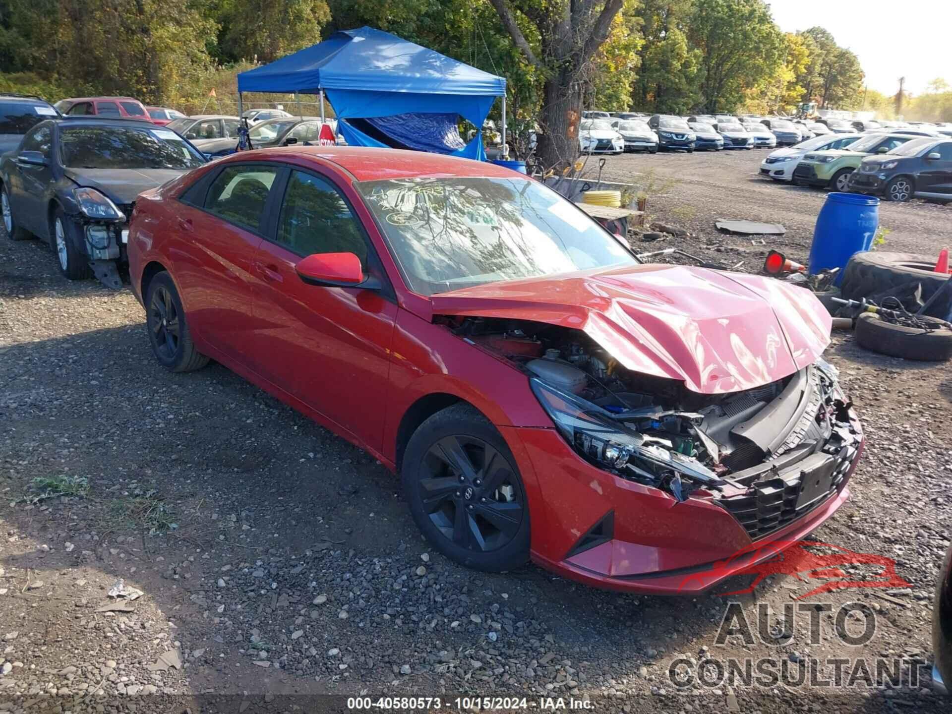 HYUNDAI ELANTRA HYBRID 2021 - KMHLM4AJ0MU007170
