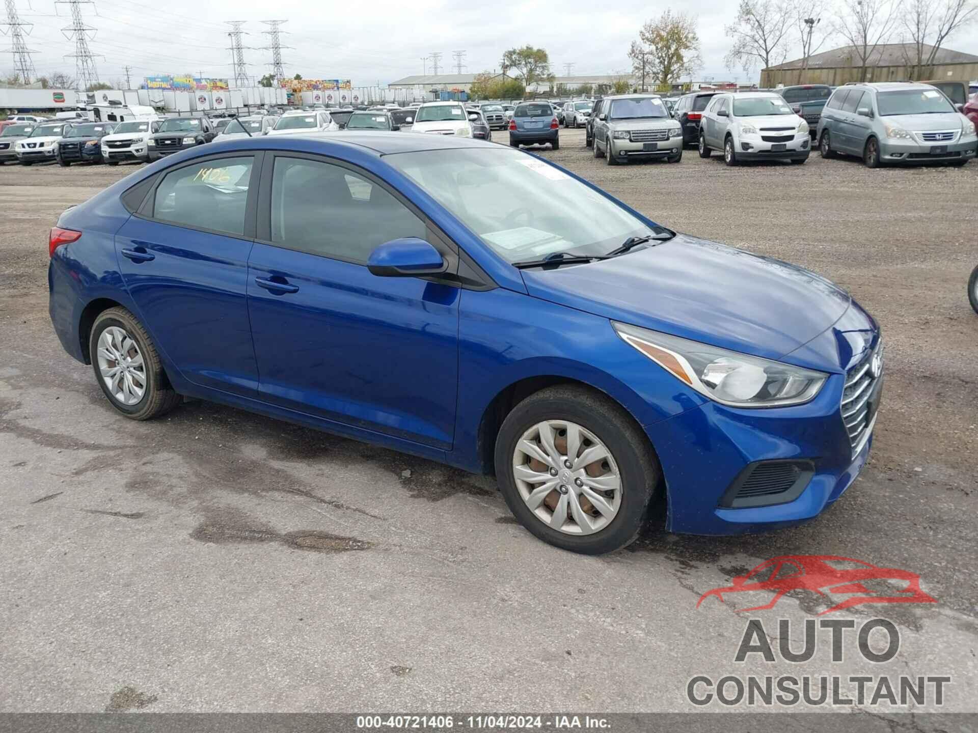 HYUNDAI ACCENT 2019 - 3KPC24A39KE046721