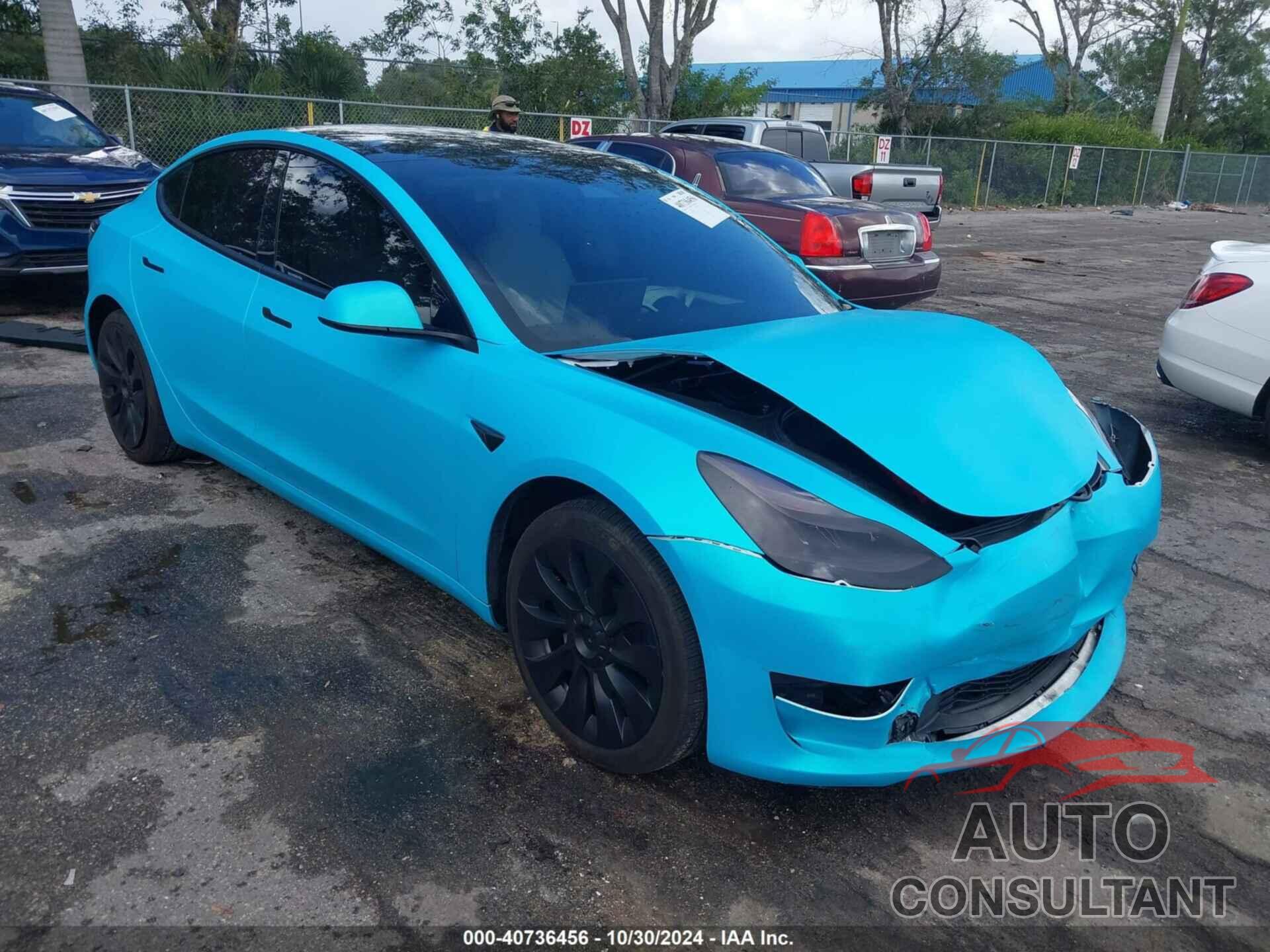 TESLA MODEL 3 2023 - 5YJ3E1EA5PF398792