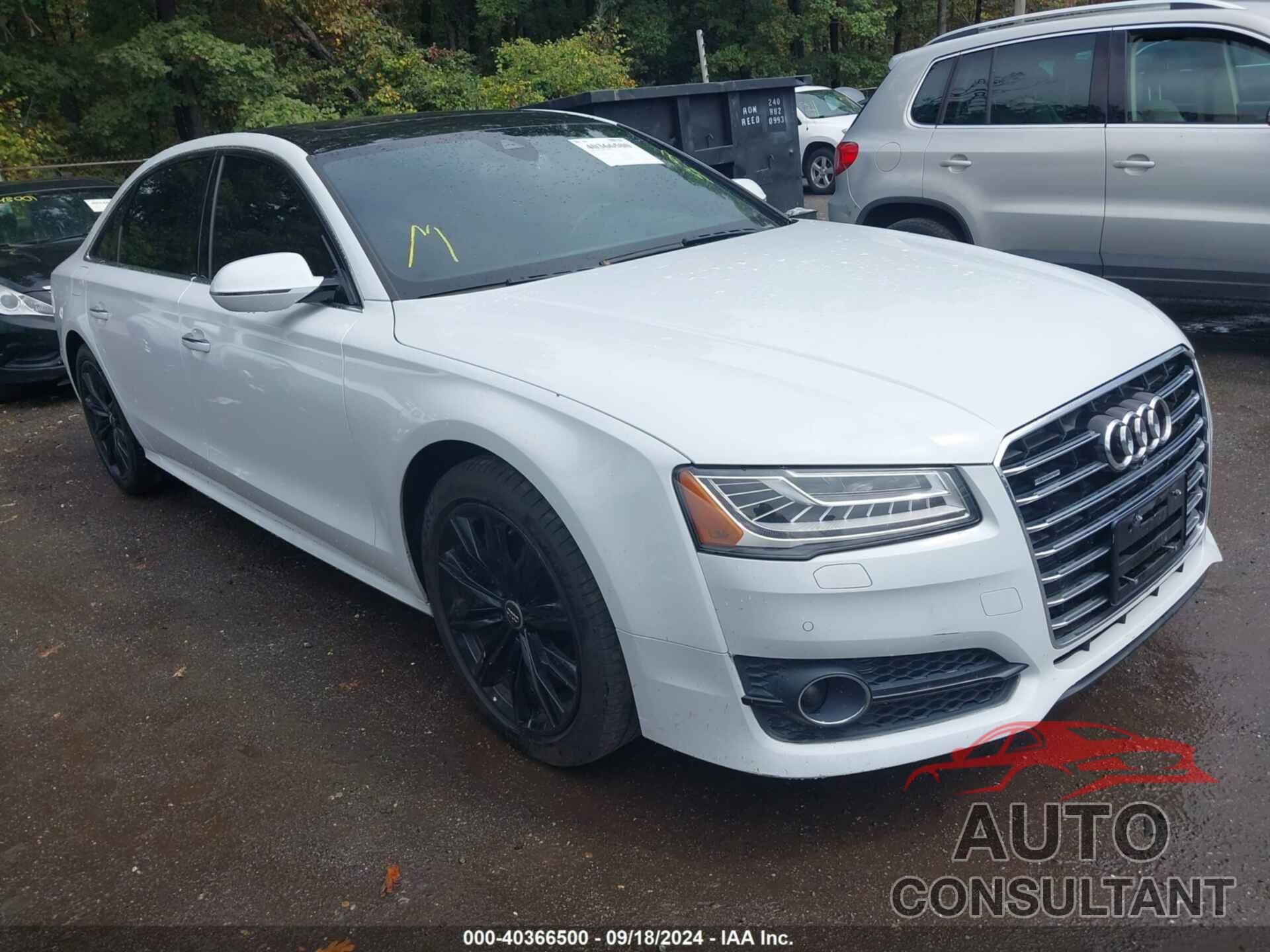 AUDI A8 L 2016 - WAU43AFD7GN019602