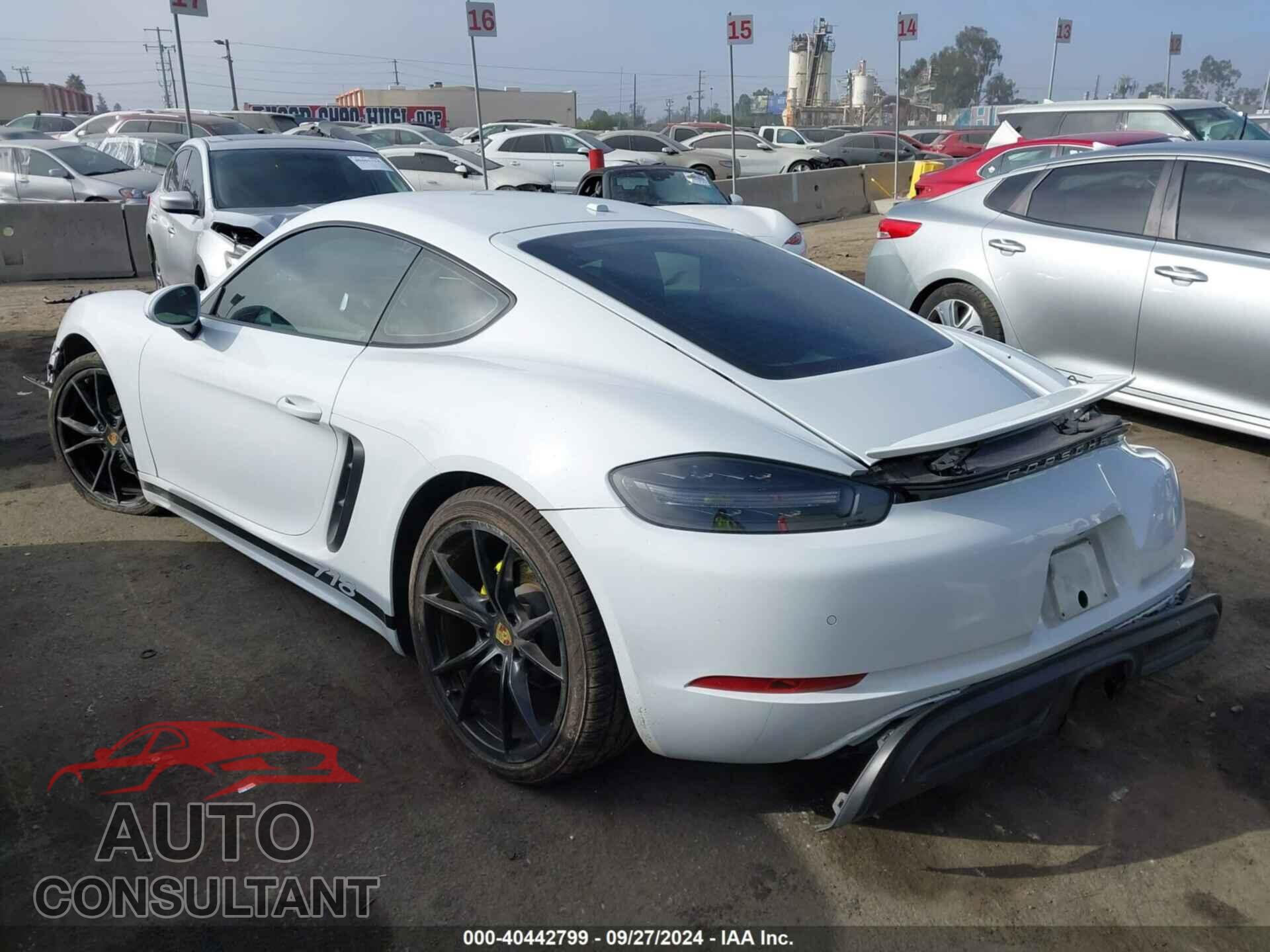 PORSCHE CAYMAN 2017 - WP0AA2A84HS270771