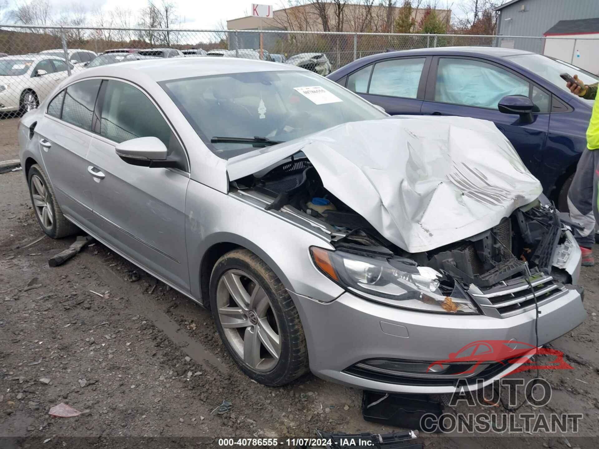 VOLKSWAGEN CC 2013 - WVWBP7AN8DE533388