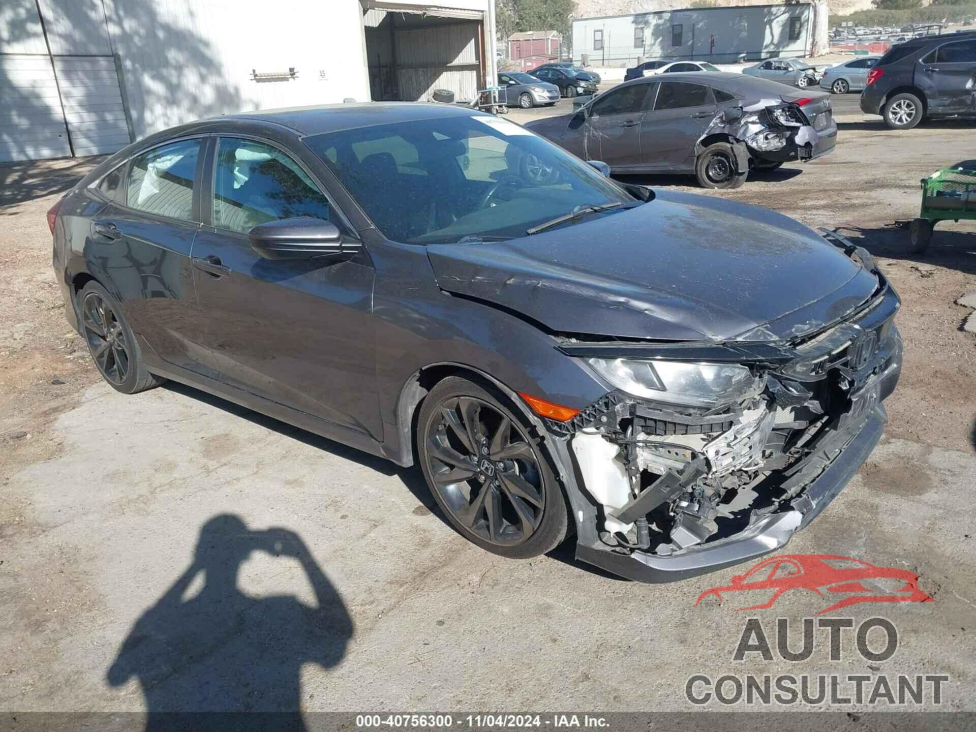 HONDA CIVIC 2019 - 2HGFC2F85KH562843